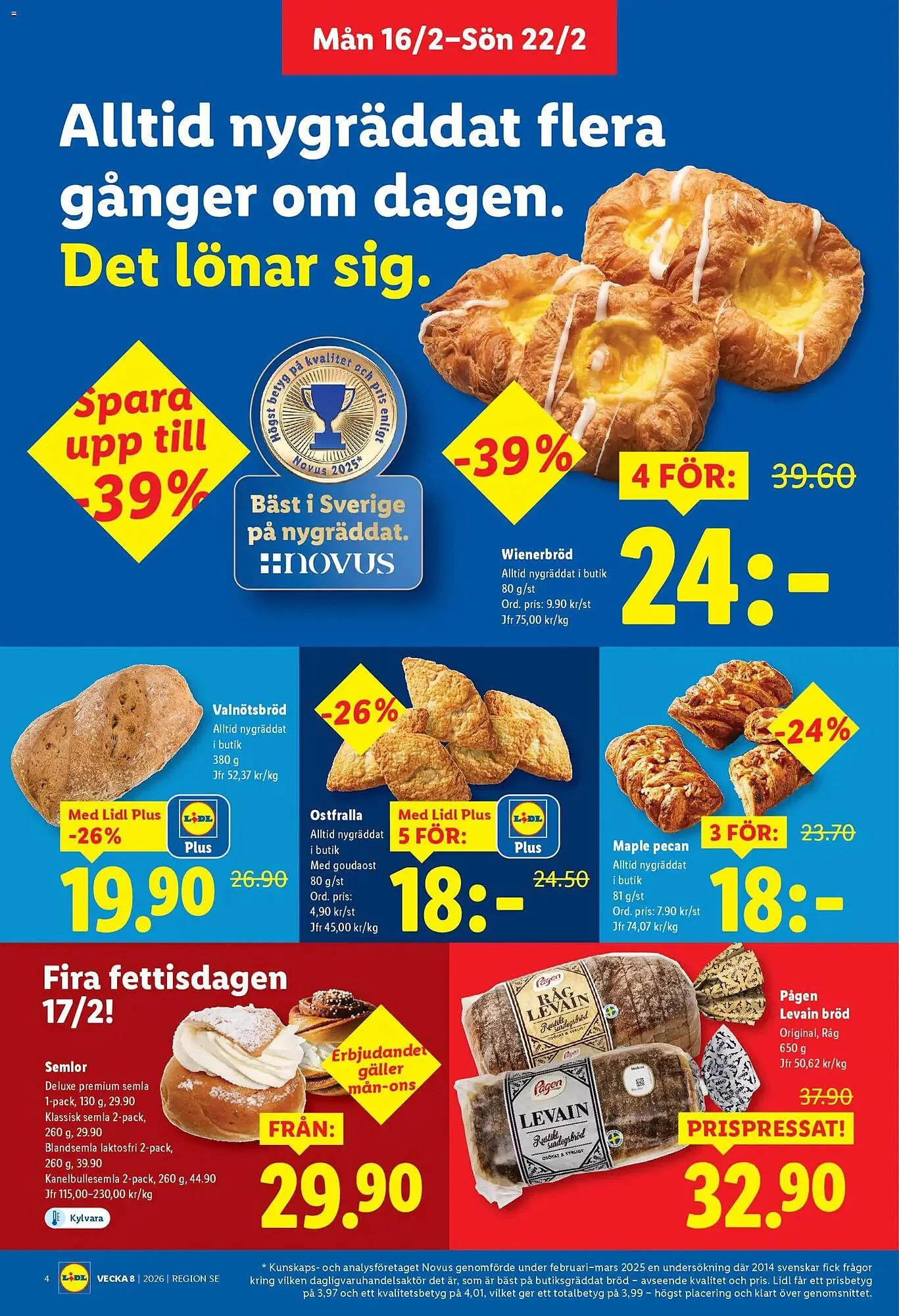 Lidl reklamblad från 16 februari till 22 februari 2026 - Reklamblad sidor 4