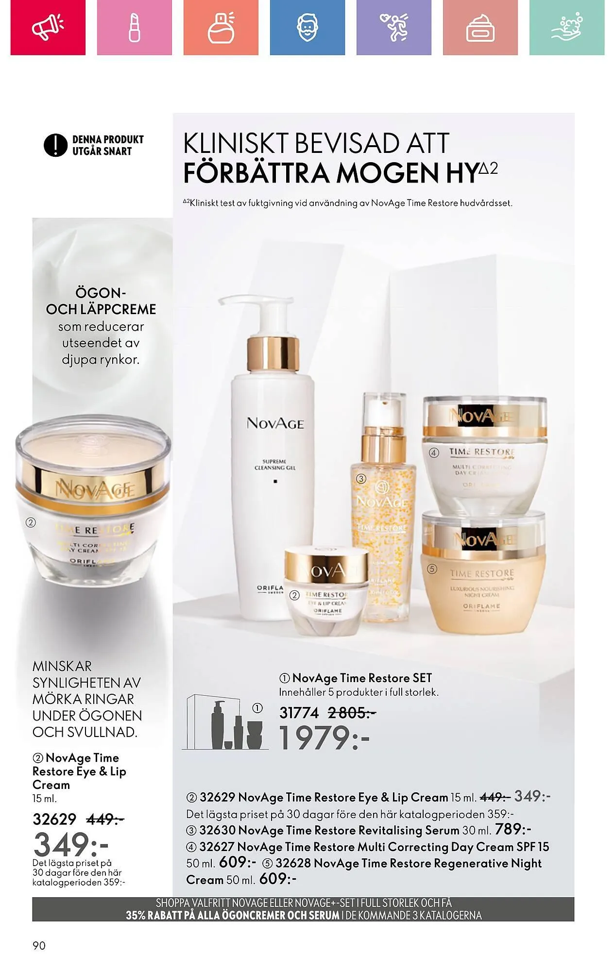 Oriflame reklamblad från 26 januari till 15 februari 2025 - Reklamblad sidor 90