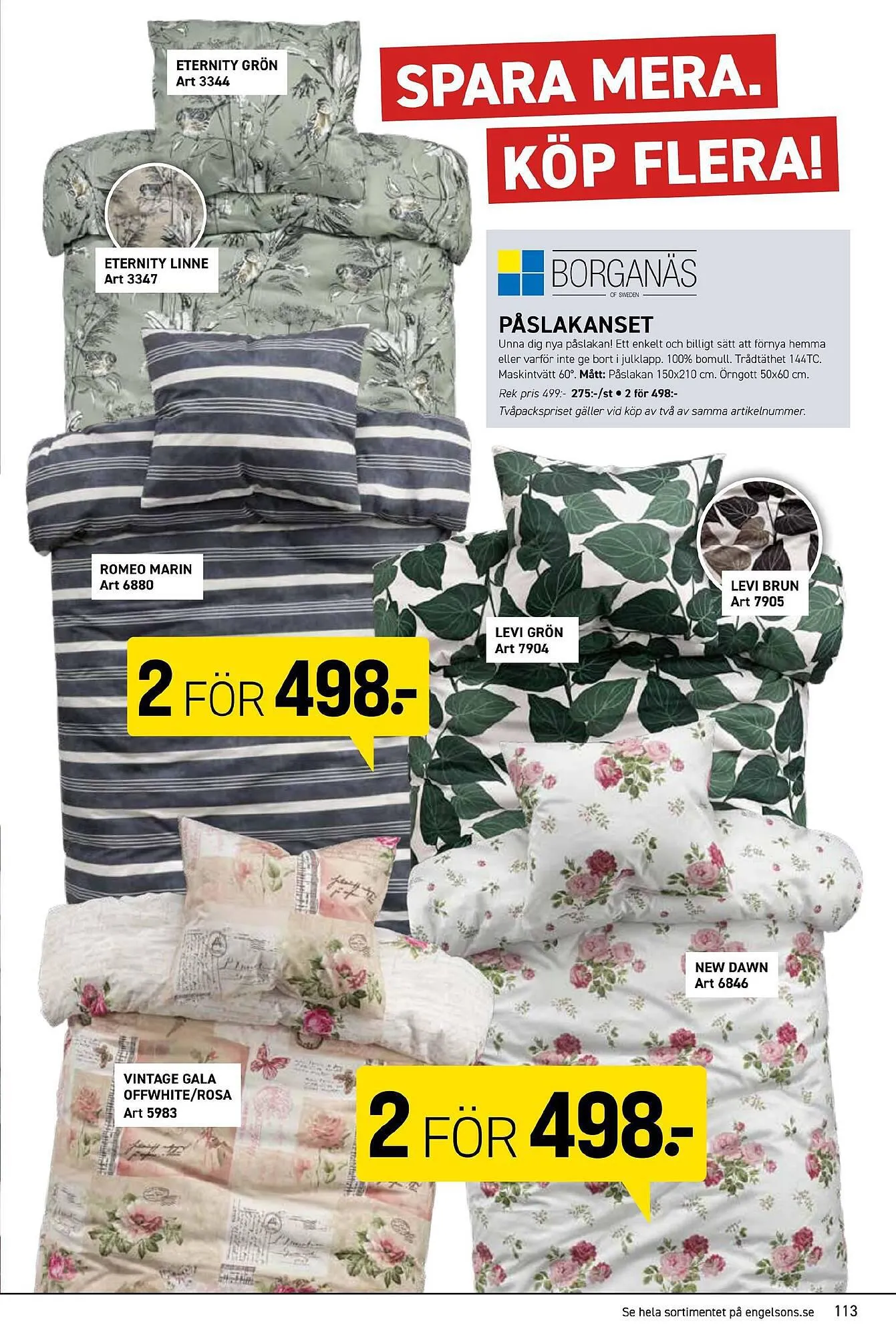 Engelsons reklamblad från 23 oktober till 30 november 2023 - Reklamblad sidor 113