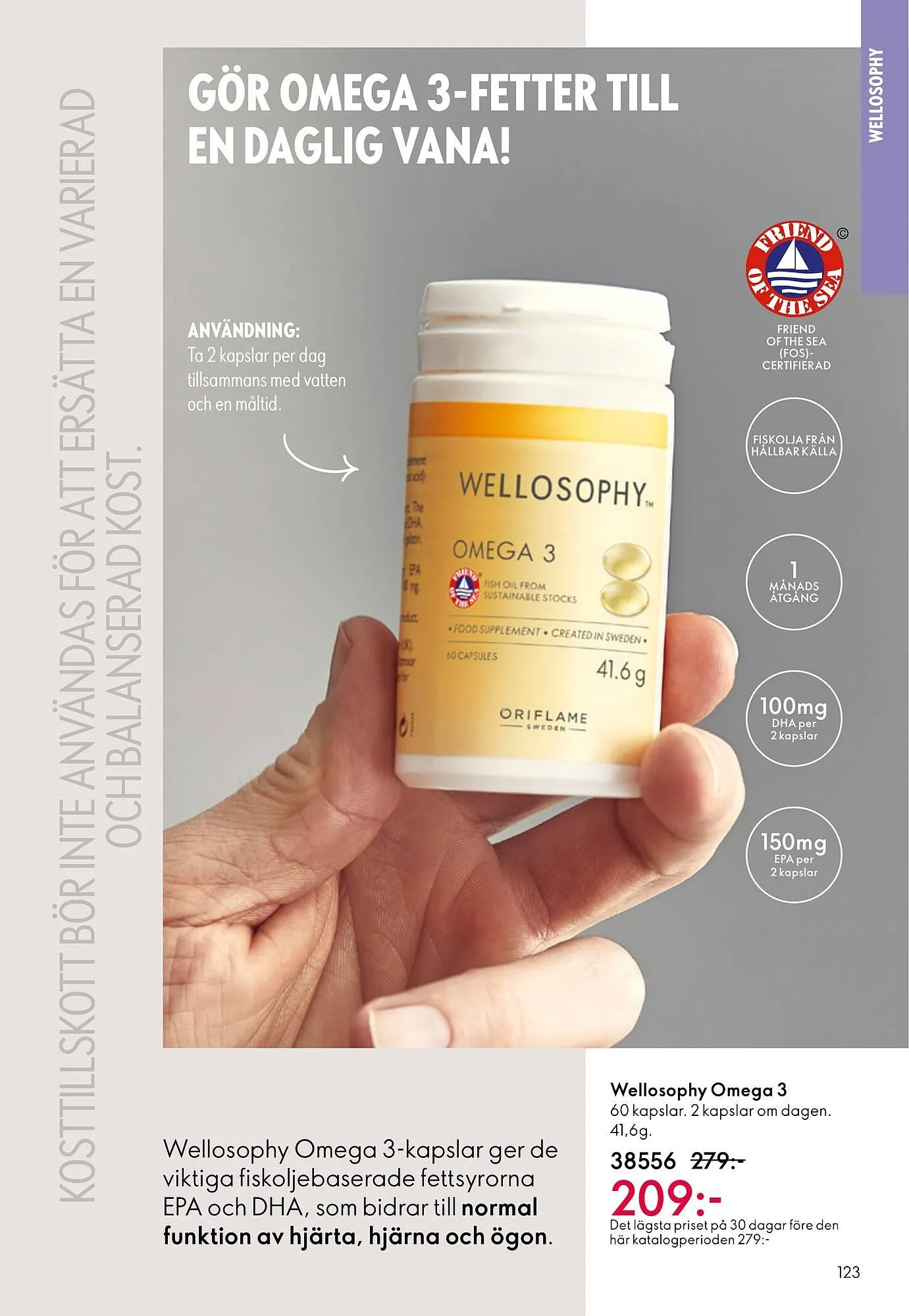 Oriflame reklamblad från 11 mars till 31 mars 2026 - Reklamblad sidor 123