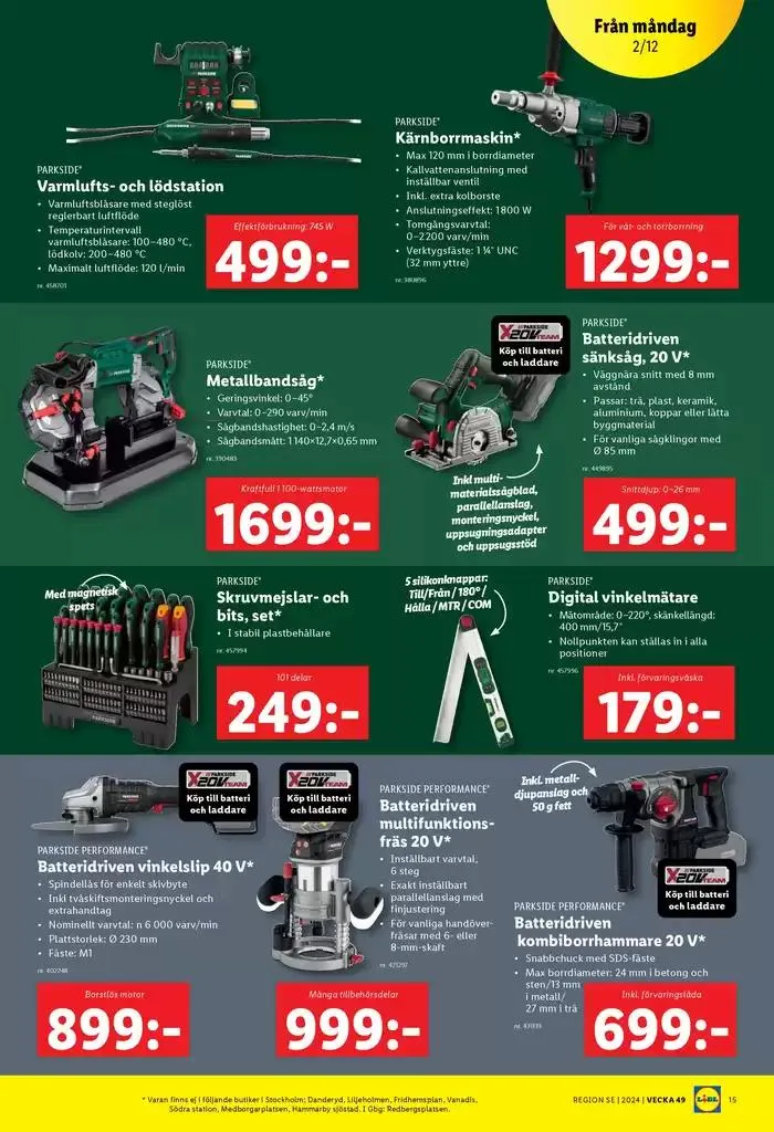ERBJUDANDEN VECKA 49 från 2 december till 8 december 2024 - Reklamblad sidor 17