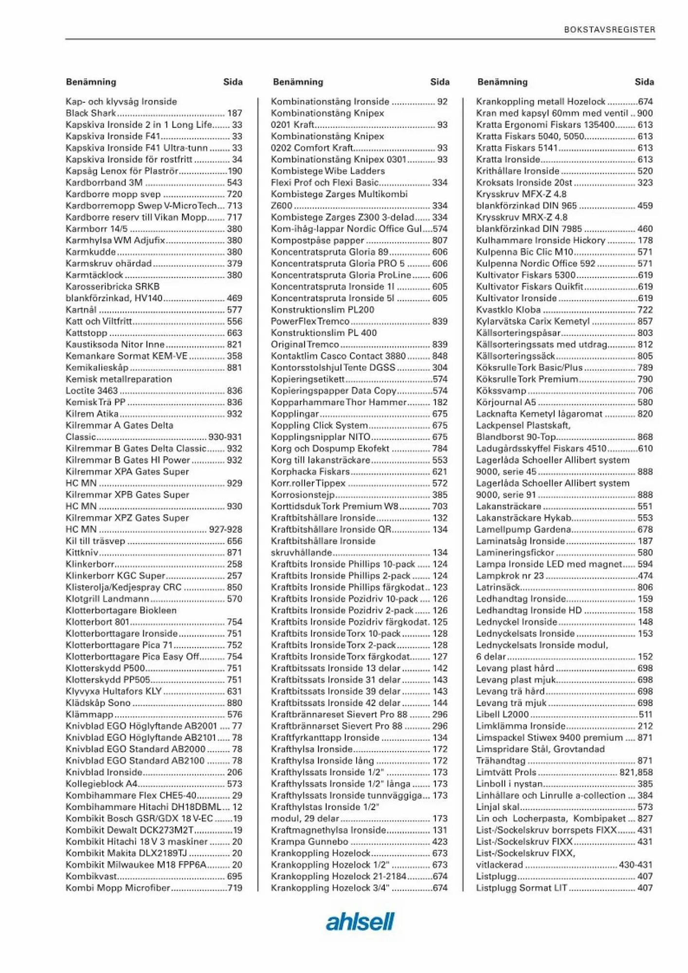 Ahlsell reklamblad från 6 september till 4 november 2023 - Reklamblad sidor 13