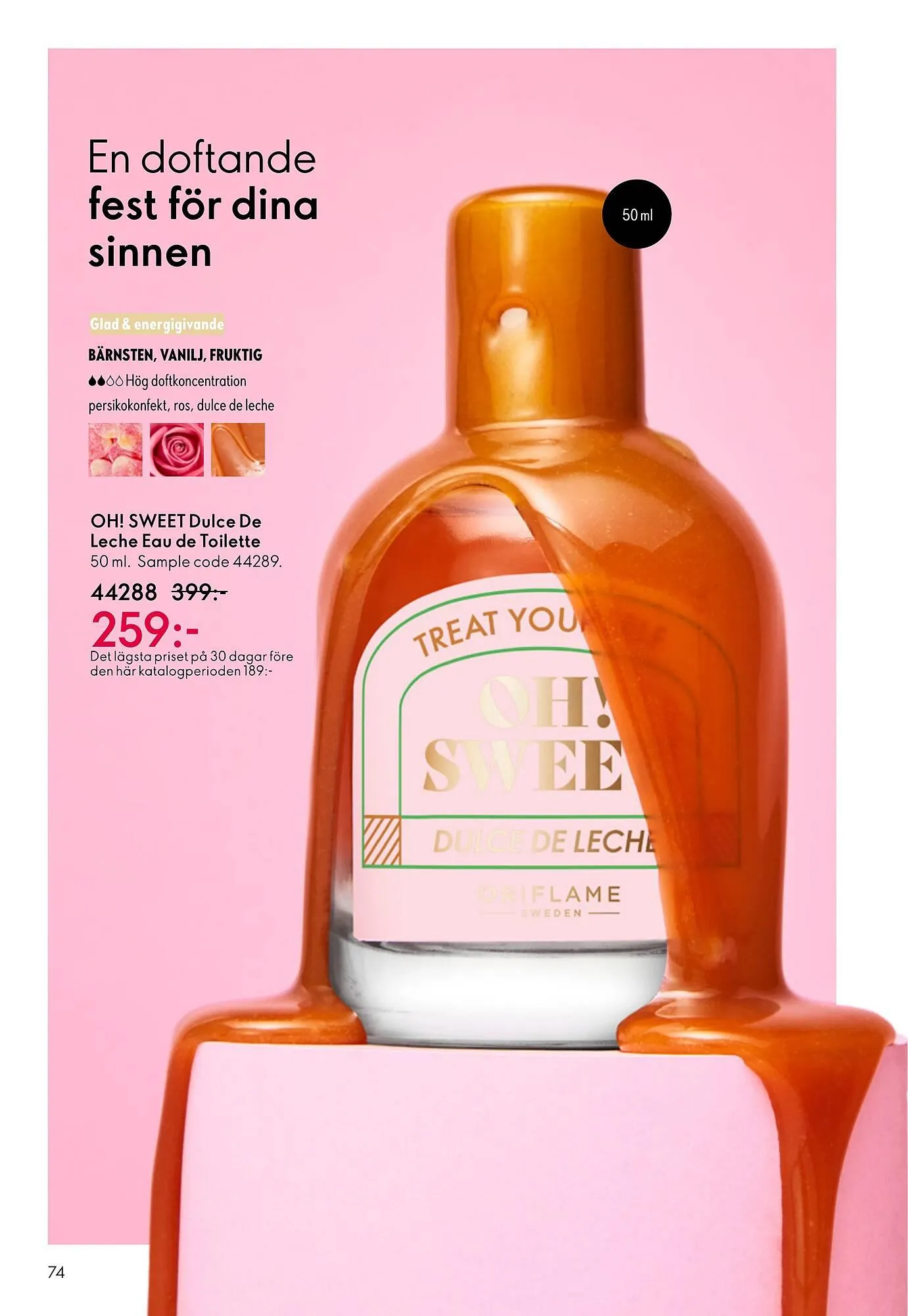 Oriflame reklamblad från 18 februari till 10 mars 2026 - Reklamblad sidor 74
