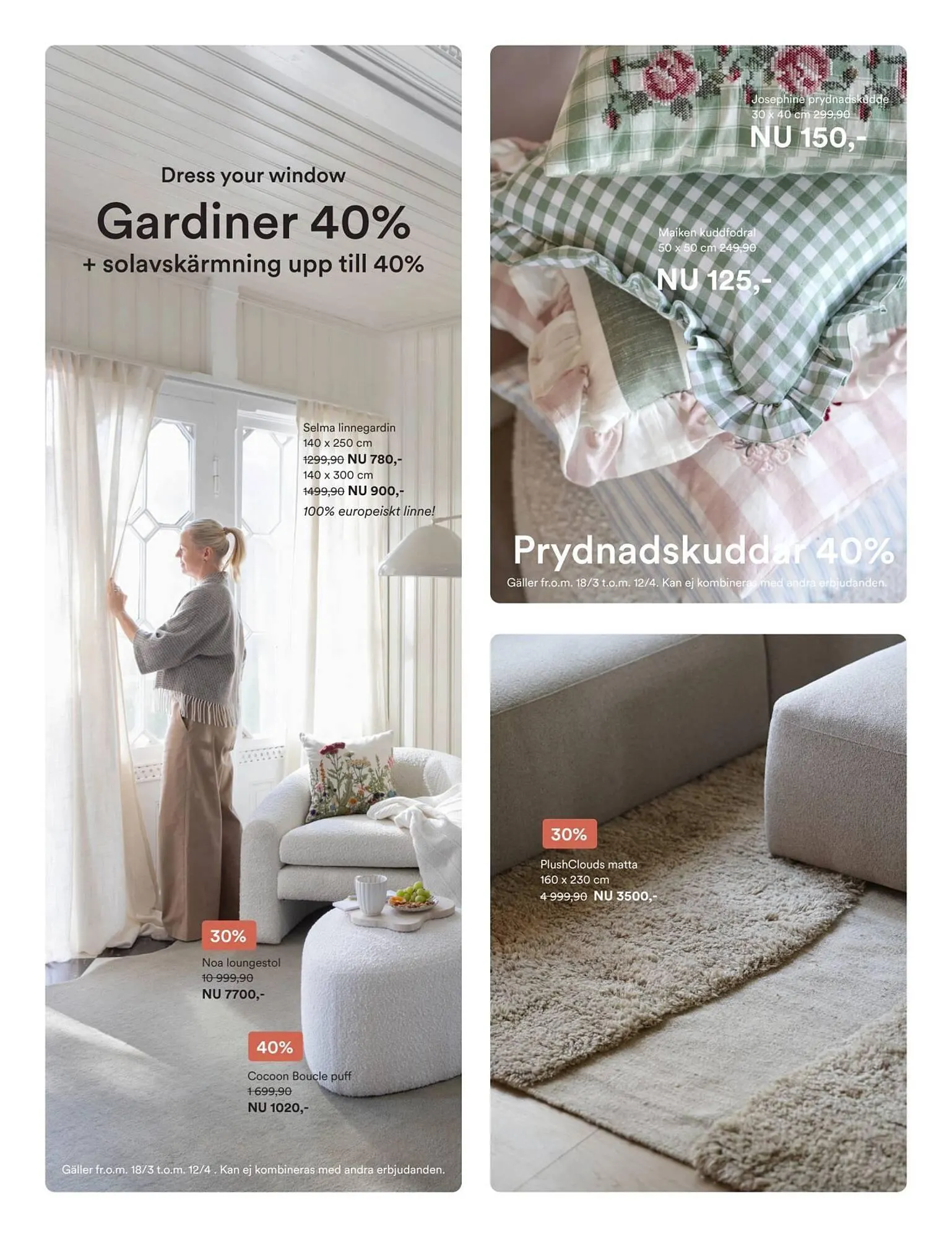 Hemtex reklamblad från 15 mars till 30 mars 2026 - Reklamblad sidor 10