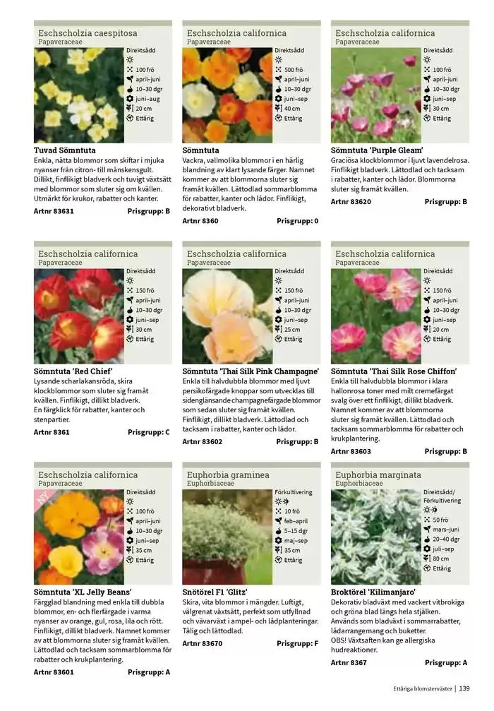 Frökatalog 2025! från 23 januari till 31 december 2025 - Reklamblad sidor 139