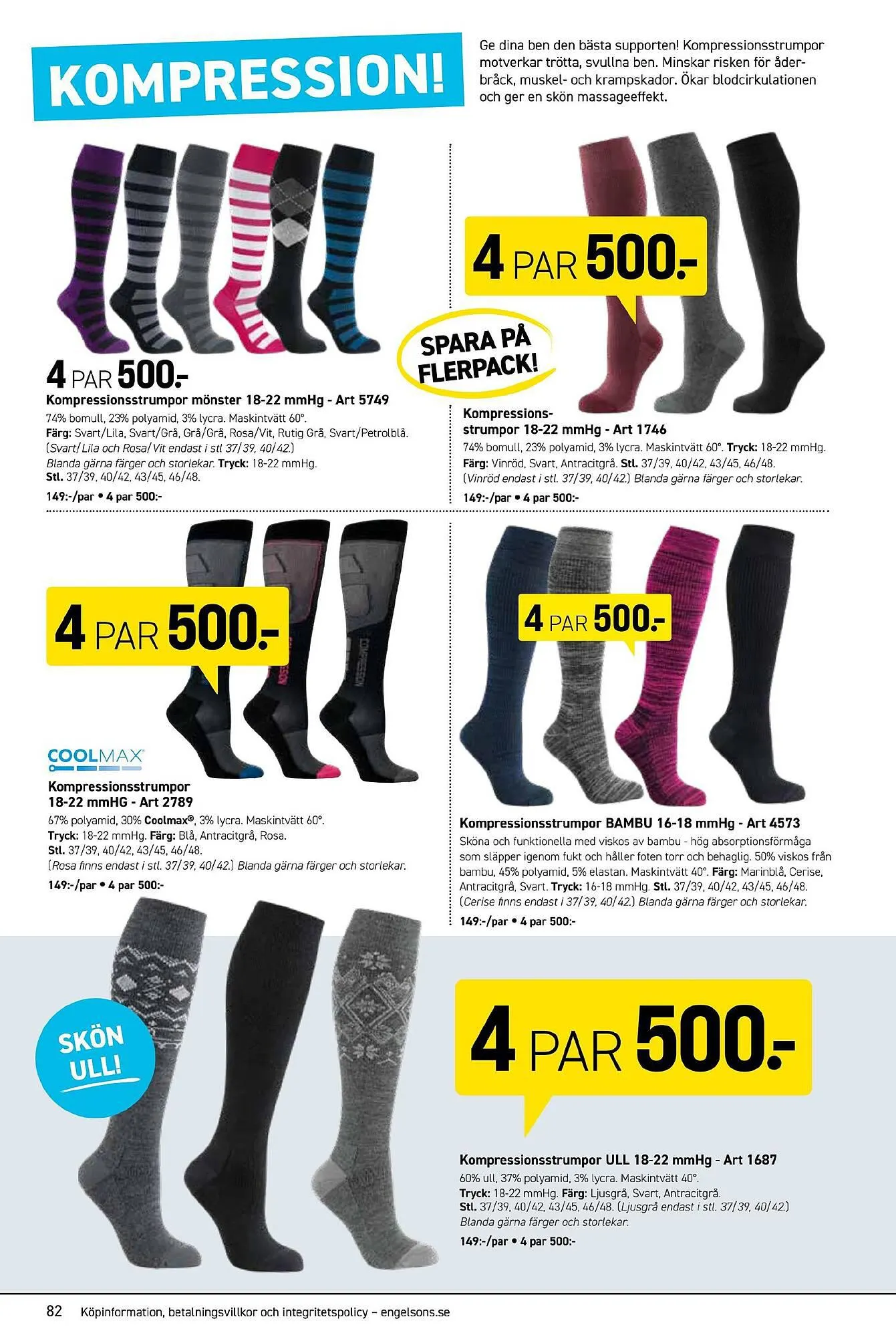Engelsons reklamblad från 23 oktober till 30 november 2023 - Reklamblad sidor 82