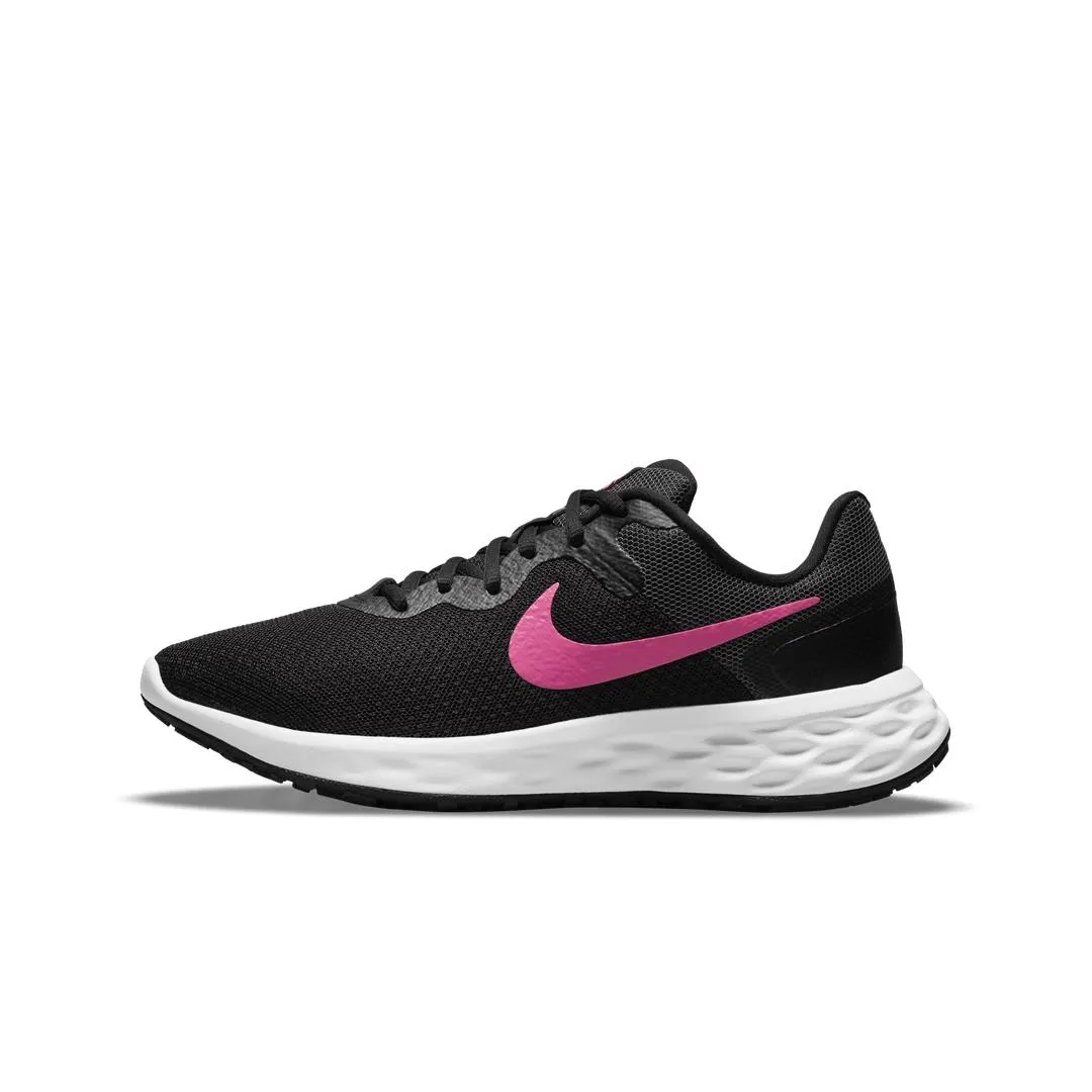Nike Revolution 6 Women's Runn Black/hyper Pink-iron Grey