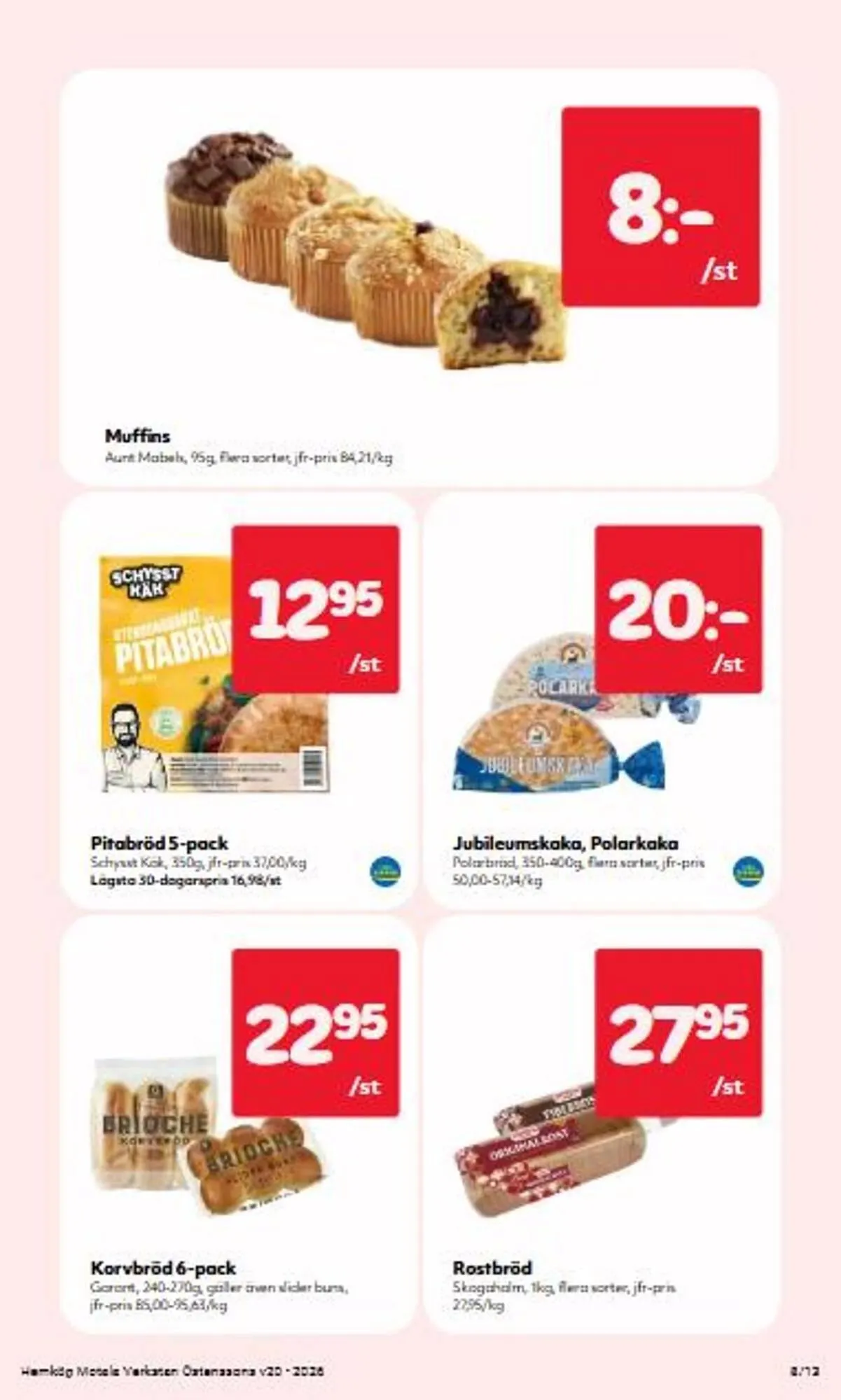 Östenssons reklamblad från 11 maj till 17 maj 2026 - Reklamblad sidor 8