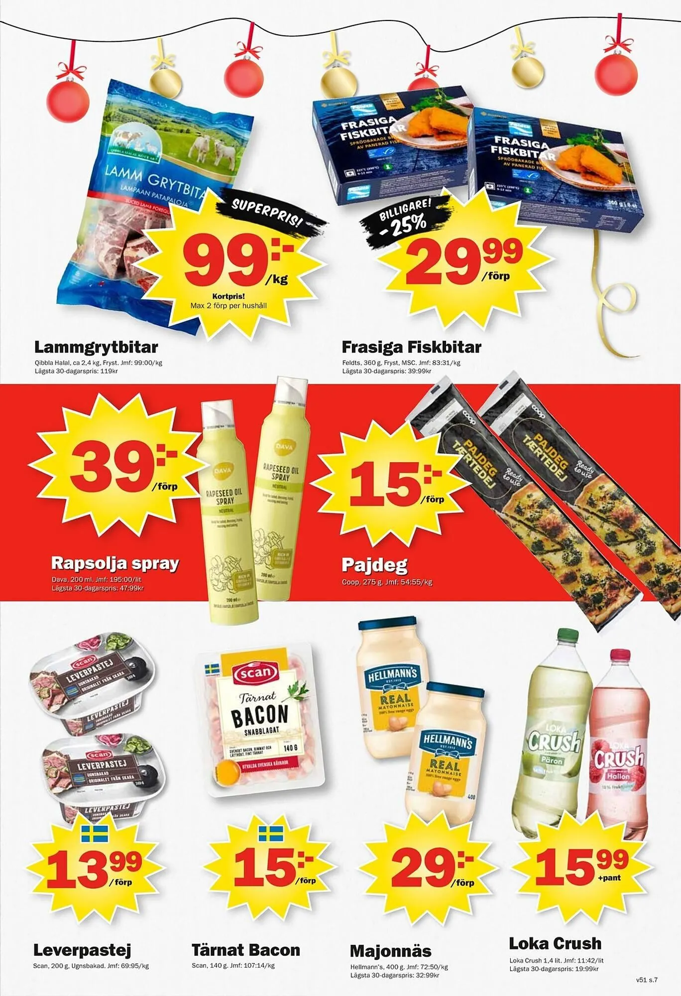 Pekås reklamblad från 15 december till 21 december 2025 - Reklamblad sidor 7