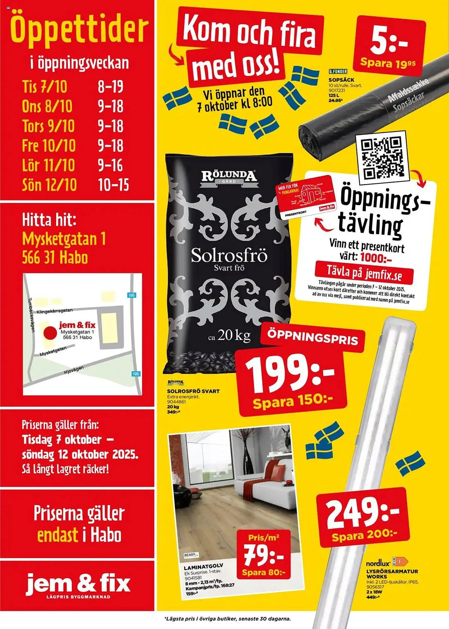 Jem&Fix reklamblad från 6 oktober till 12 oktober 2025 - Reklamblad sidor 12