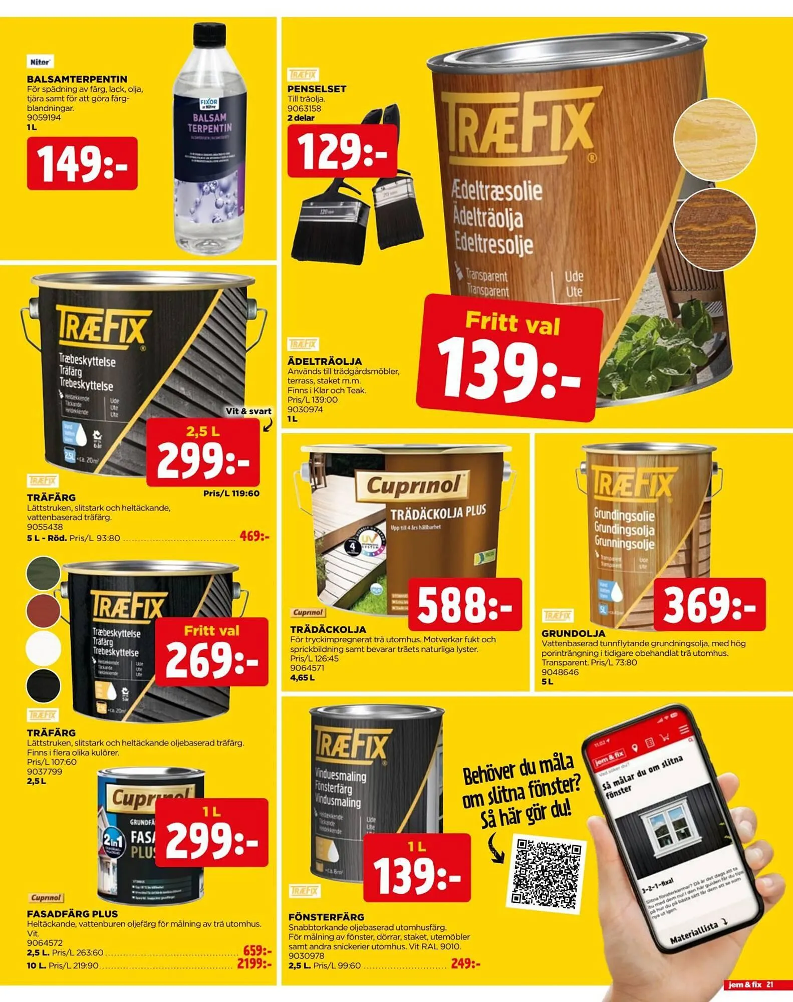 Jem&Fix reklamblad från 11 maj till 18 maj 2026 - Reklamblad sidor 21