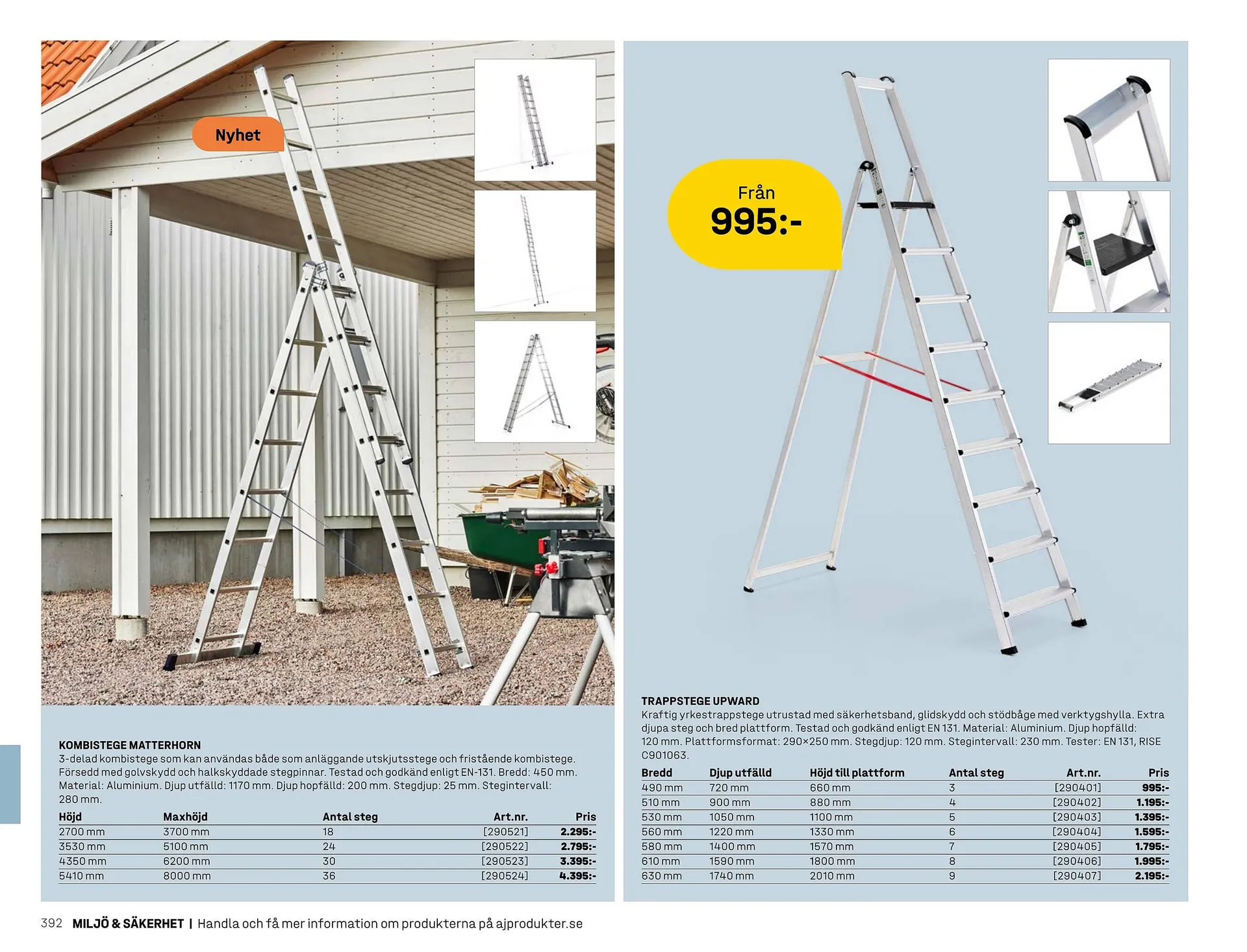 AJ Produkter reklamblad från 1 januari till 31 december 2025 - Reklamblad sidor 392