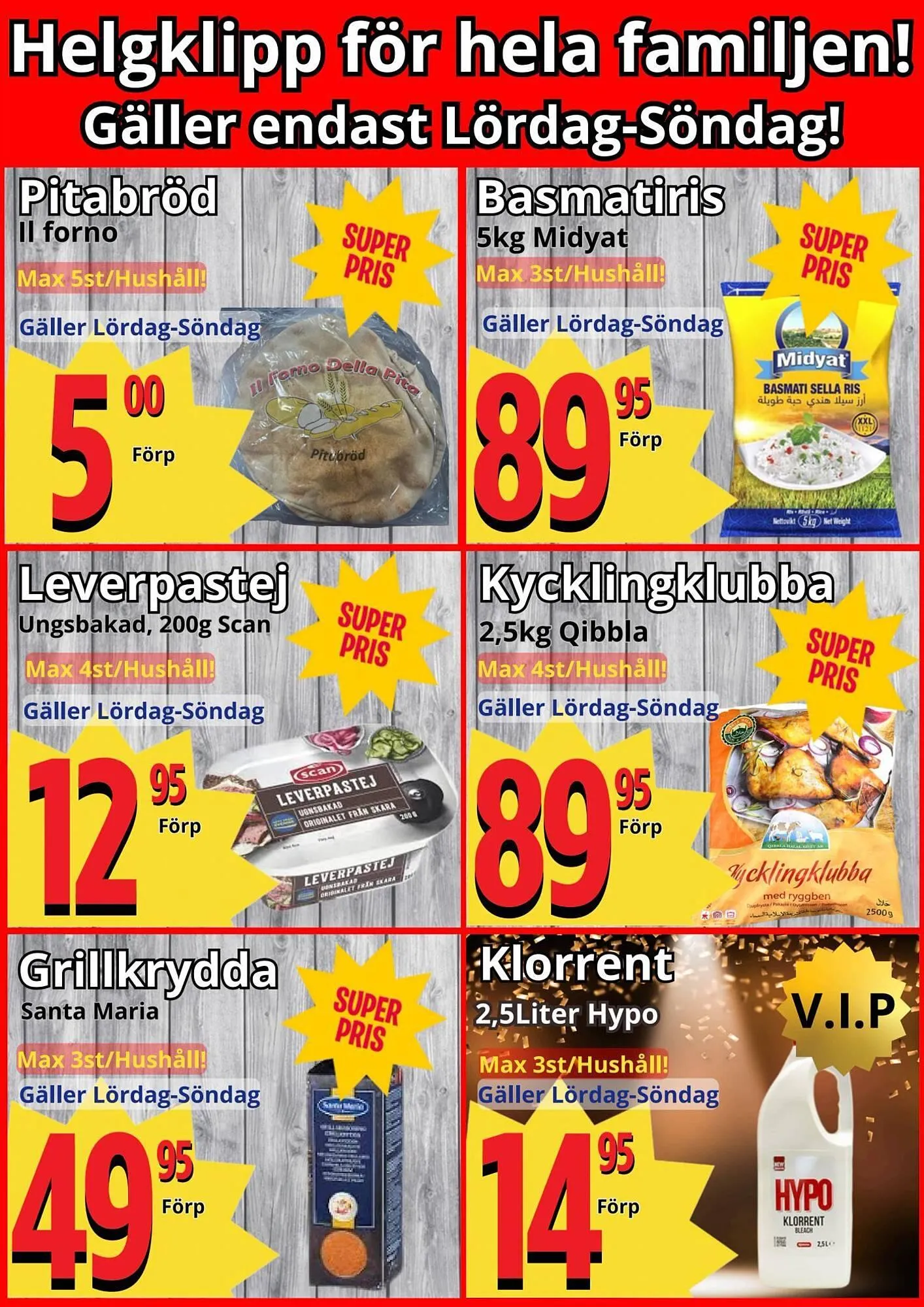 Supergrossen reklamblad från 8 december till 15 december 2025 - Reklamblad sidor 4