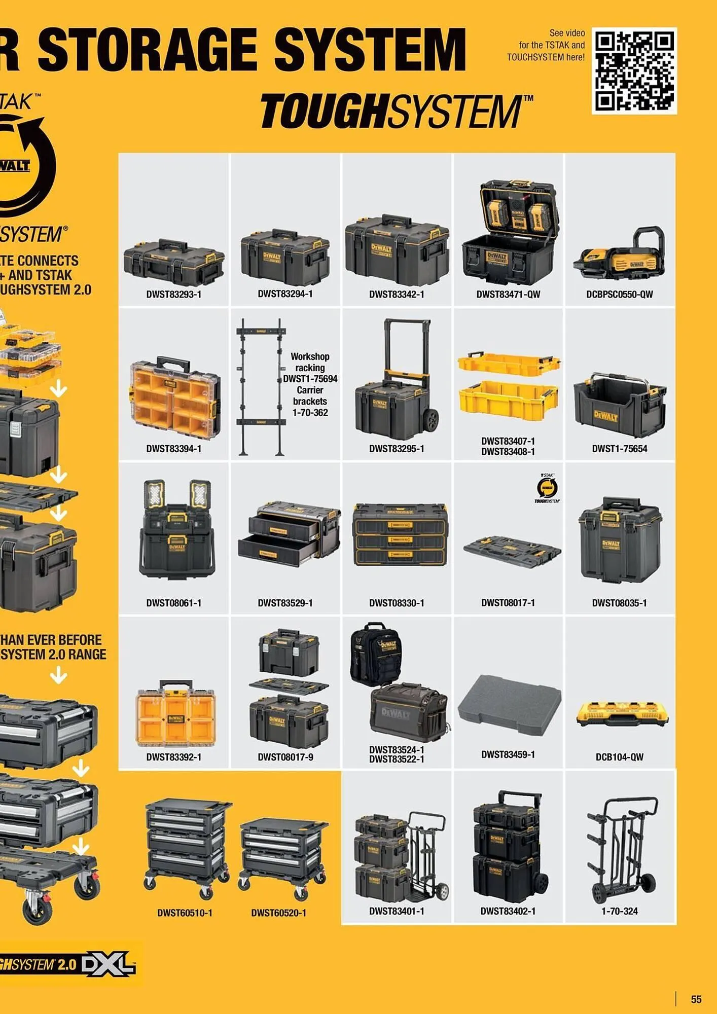 Dewalt reklamblad från 21 mars till 31 maj 2025 - Reklamblad sidor 55