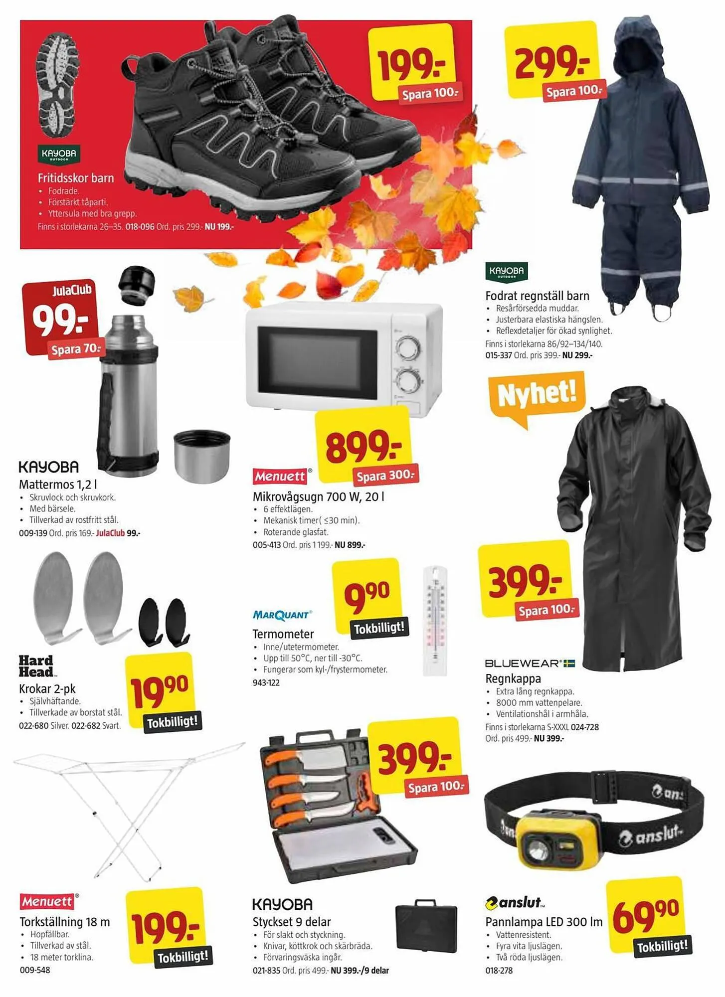 Jula reklamblad från 29 september till 12 oktober 2023 - Reklamblad sidor 10