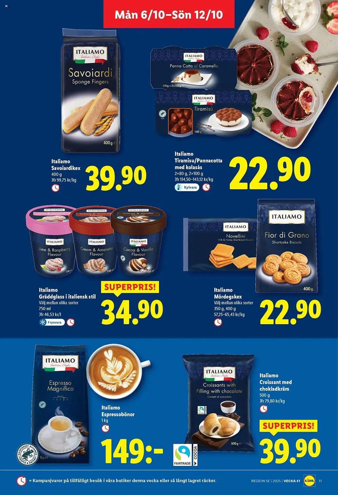 Lidl reklamblad från 6 oktober till 12 oktober 2025 - Reklamblad sidor 11