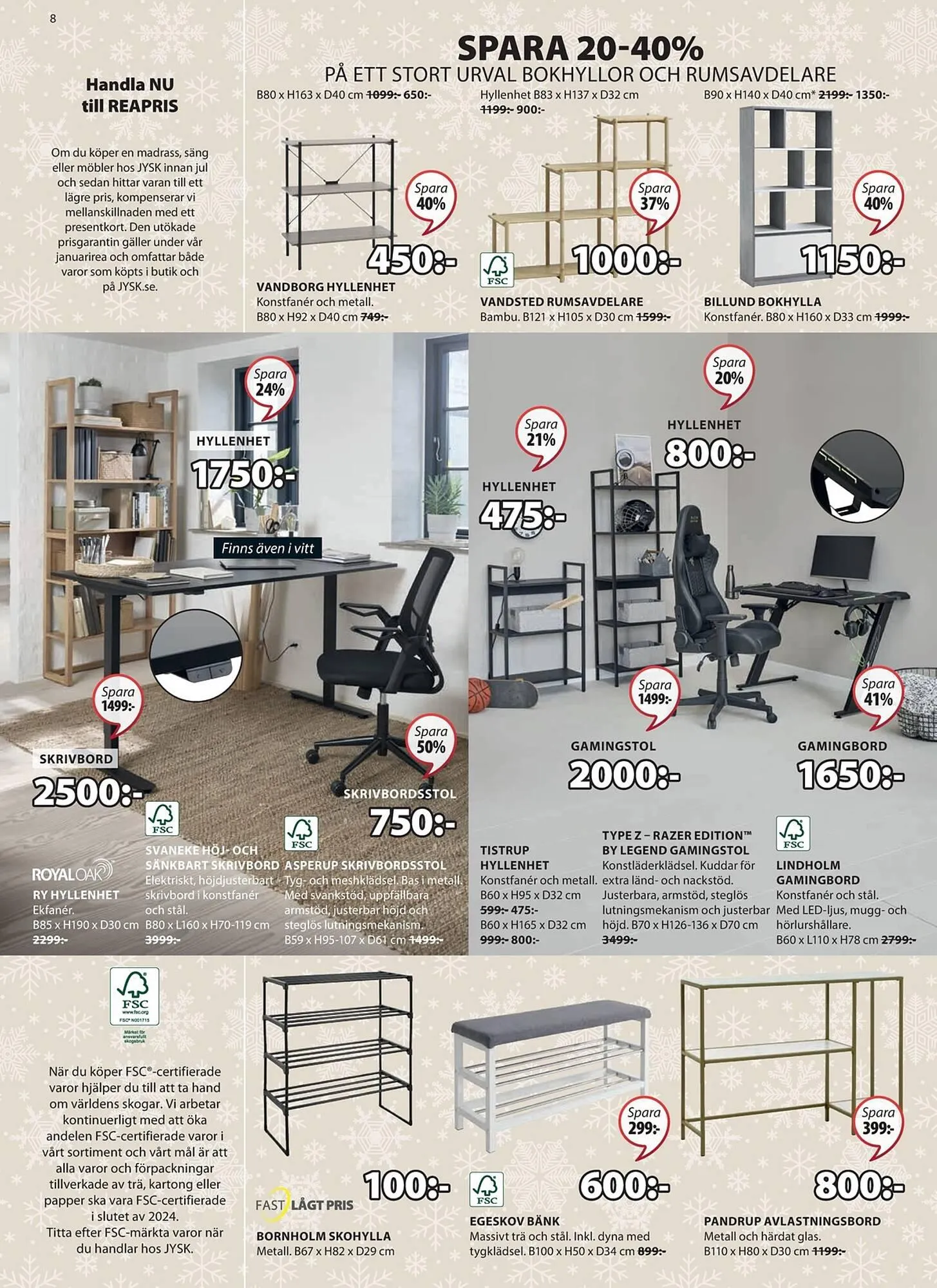 JYSK reklamblad från 27 november till 10 december 2023 - Reklamblad sidor 8