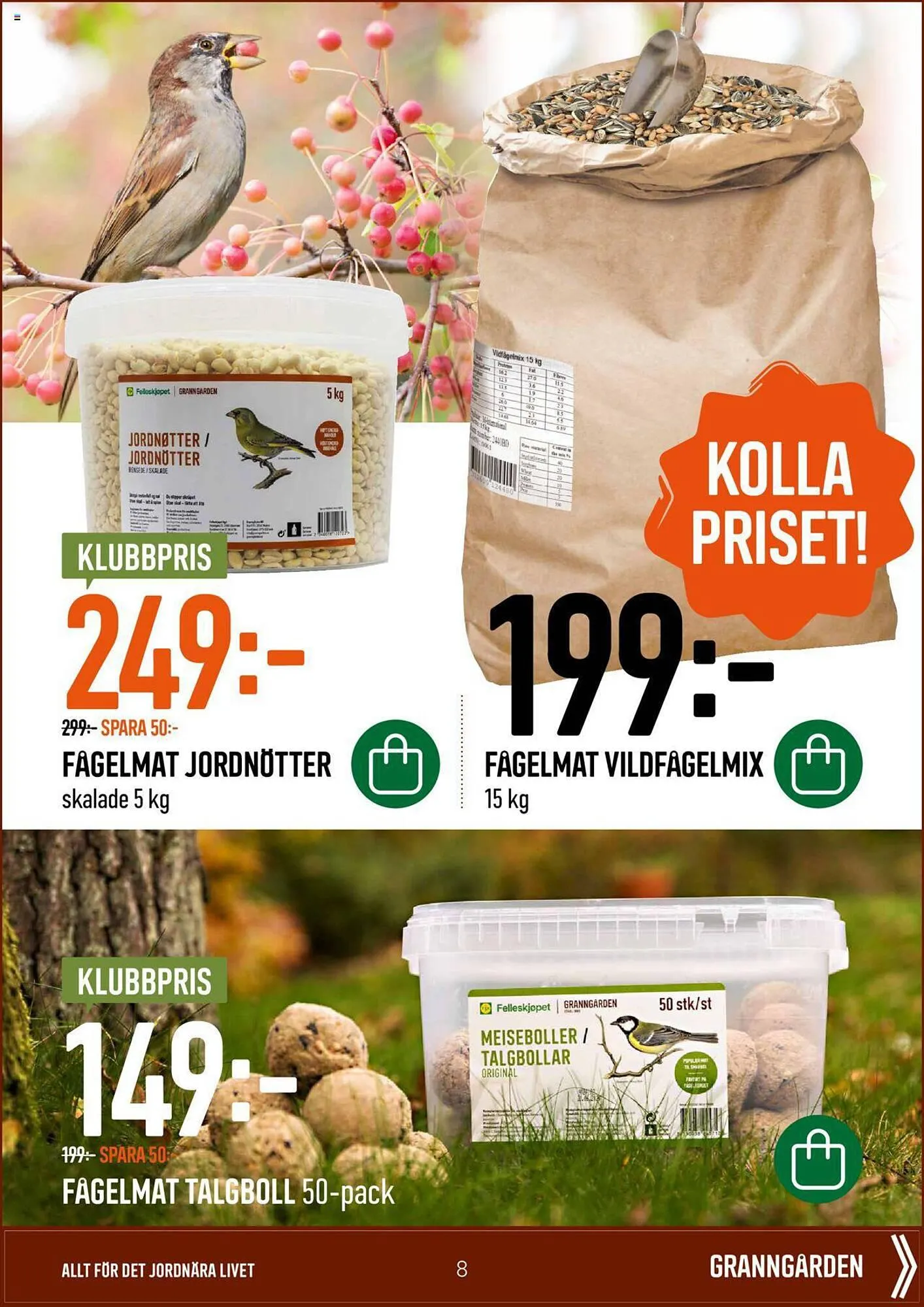 Granngården reklamblad från 22 september till 1 oktober 2023 - Reklamblad sidor 8