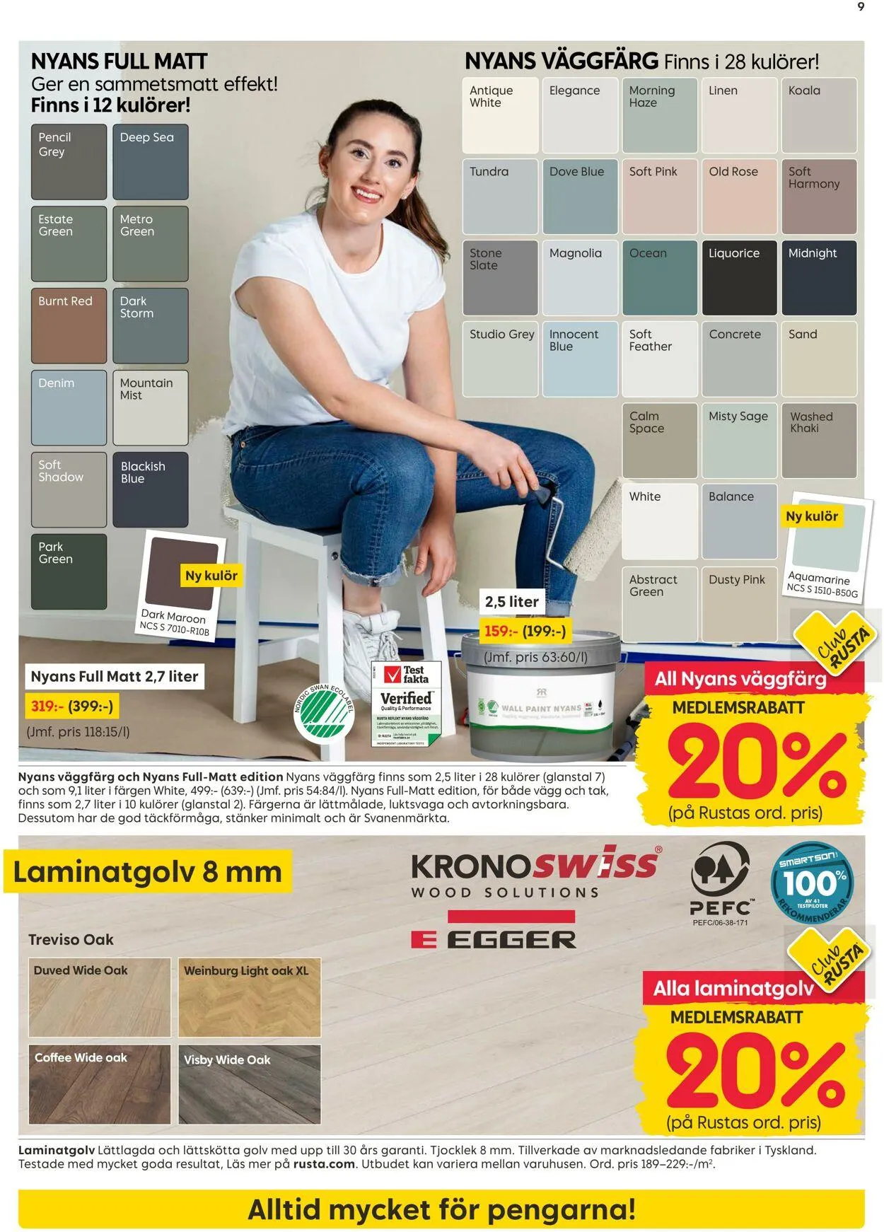 Rusta från 22 september till 6 oktober 2025 - Reklamblad sidor 9