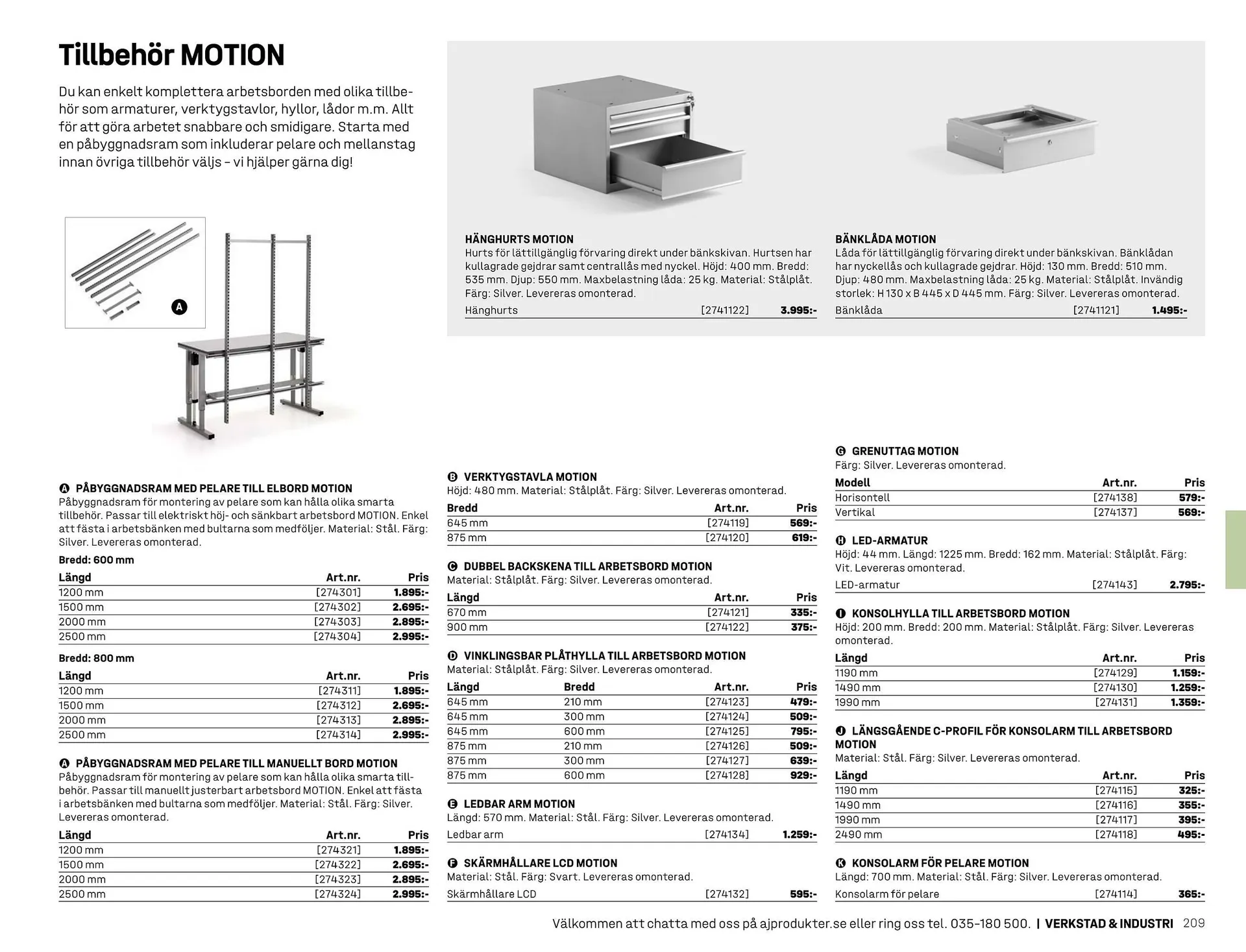 AJ Produkter reklamblad från 1 januari till 31 december 2025 - Reklamblad sidor 209