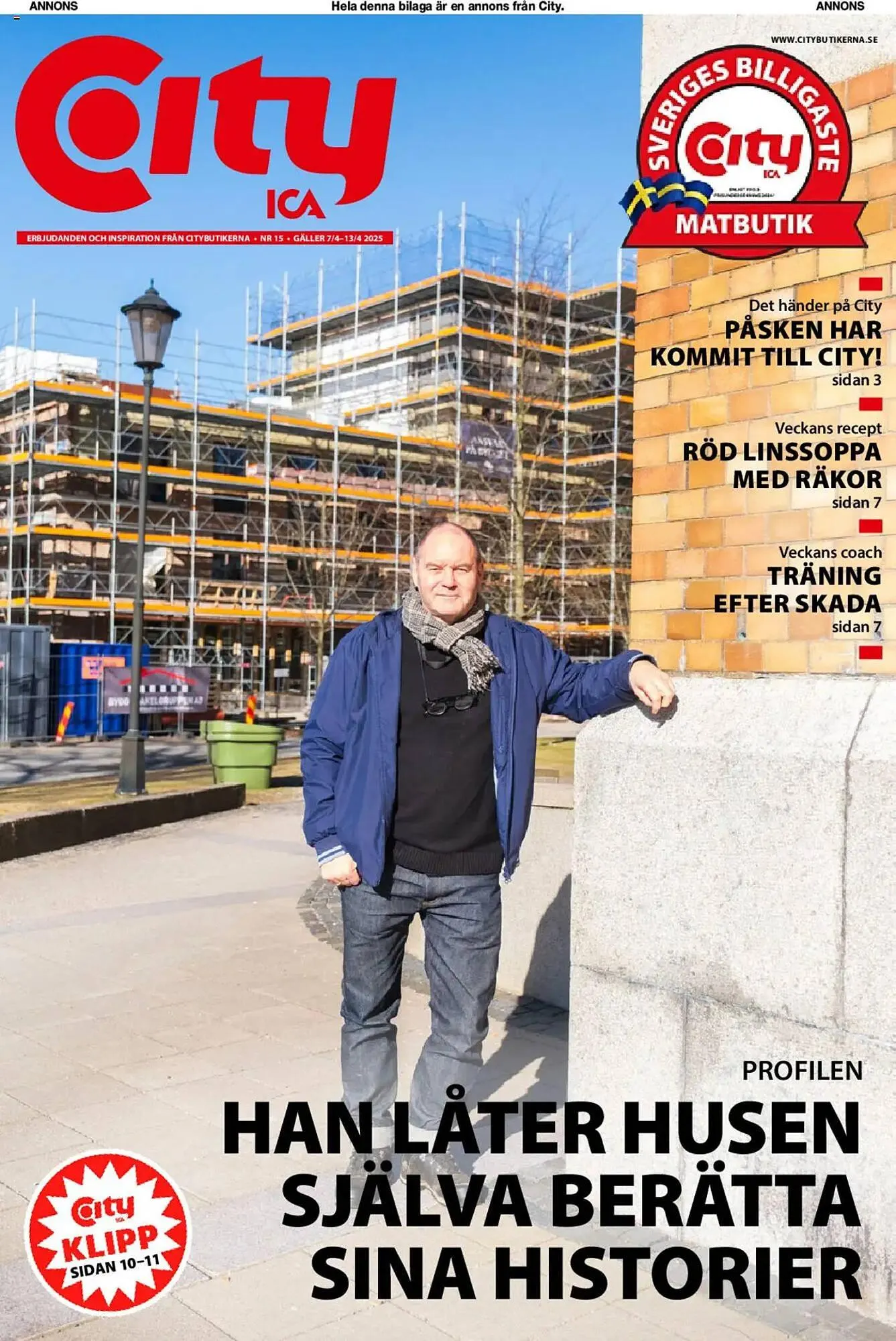 ICA Kvantum reklamblad från 7 april till 13 april 2025 - Reklamblad sidor 1