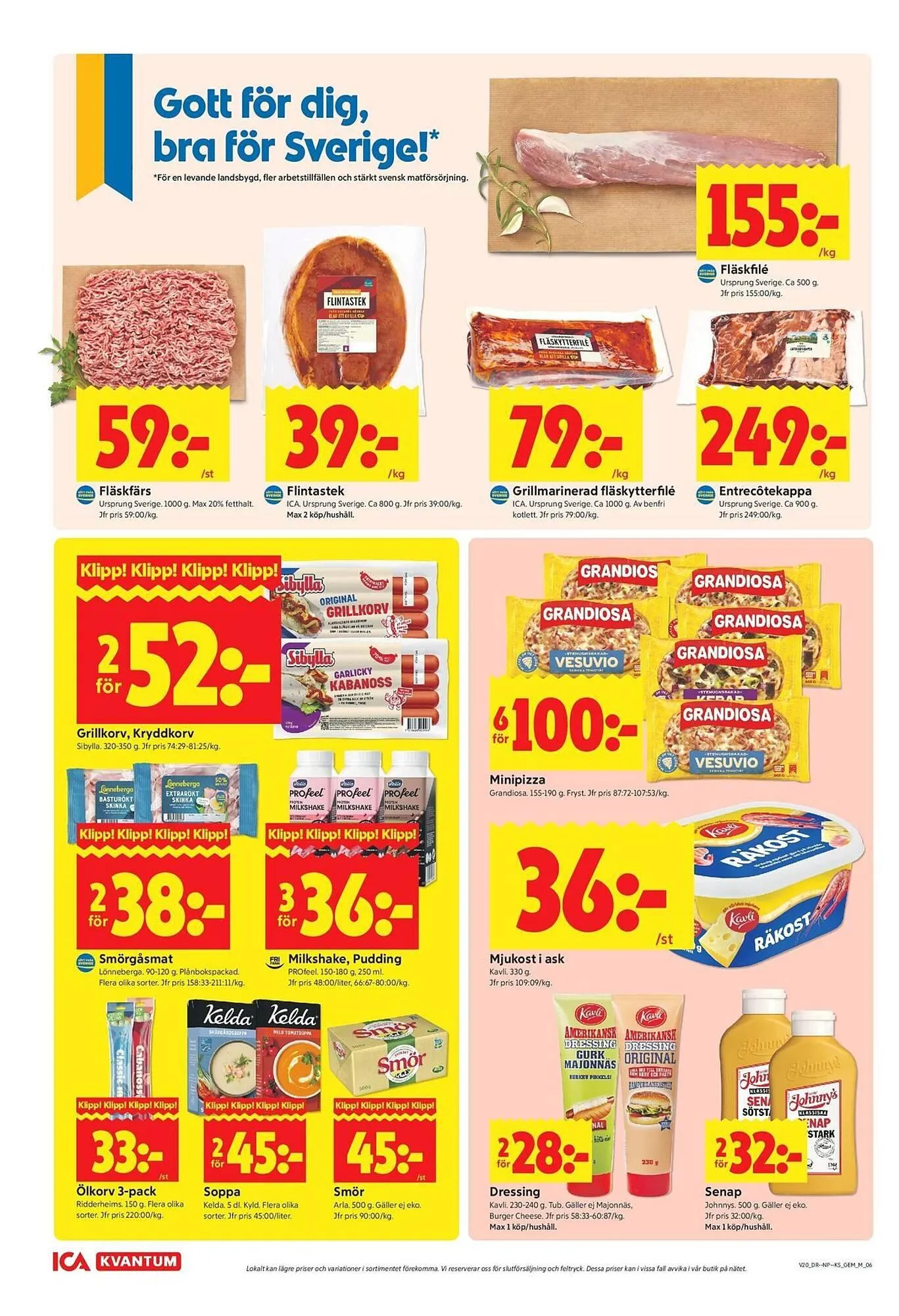 ICA Kvantum reklamblad från 11 maj till 17 maj 2026 - Reklamblad sidor 6