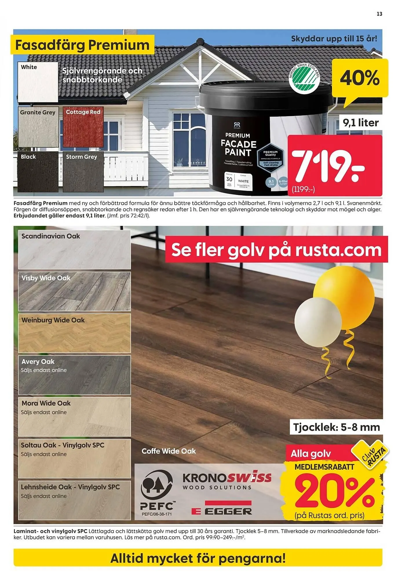 Rusta reklamblad från 13 april till 19 april 2026 - Reklamblad sidor 13