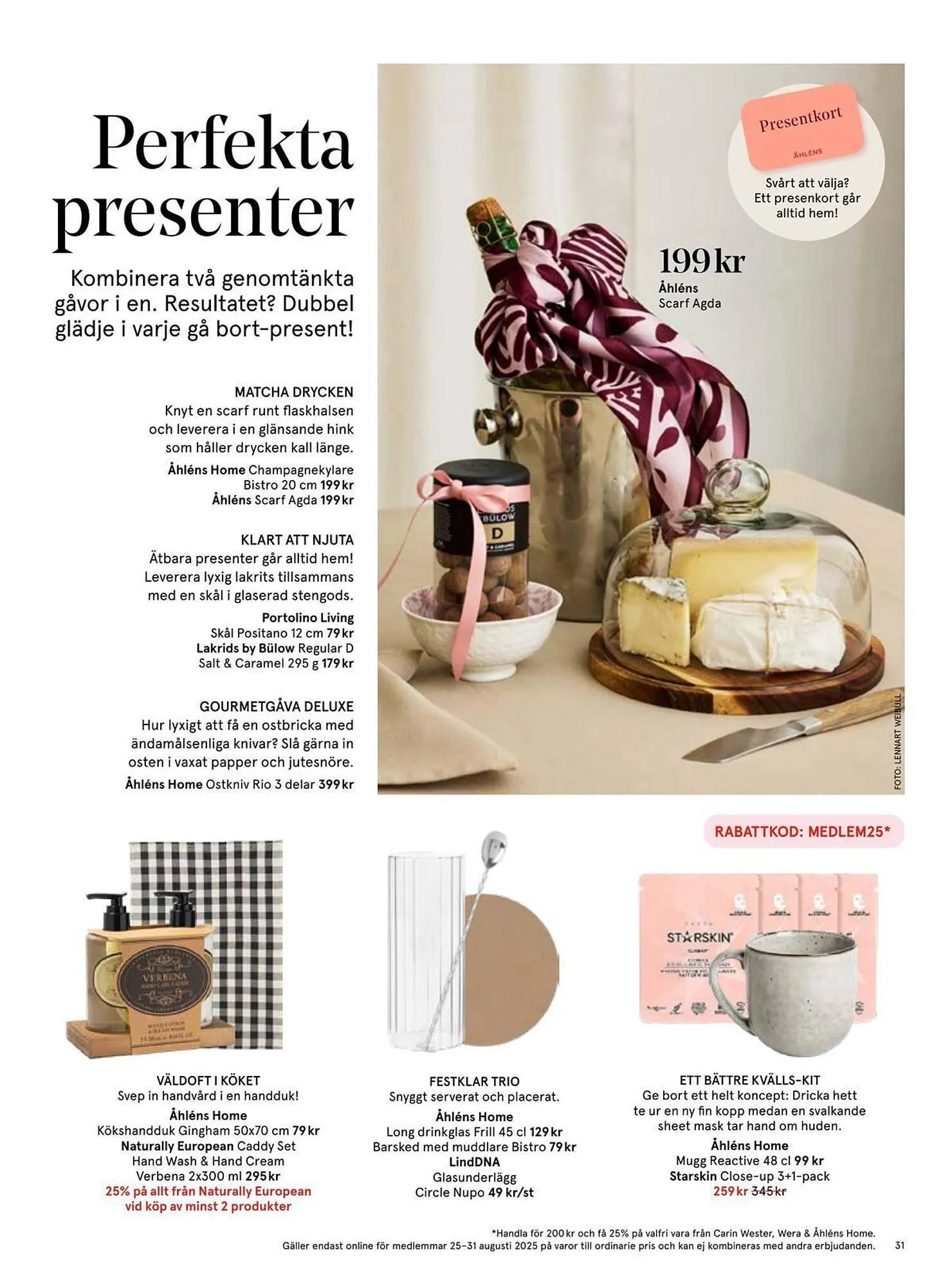 Åhléns reklamblad från 27 augusti till 16 september 2025 - Reklamblad sidor 31