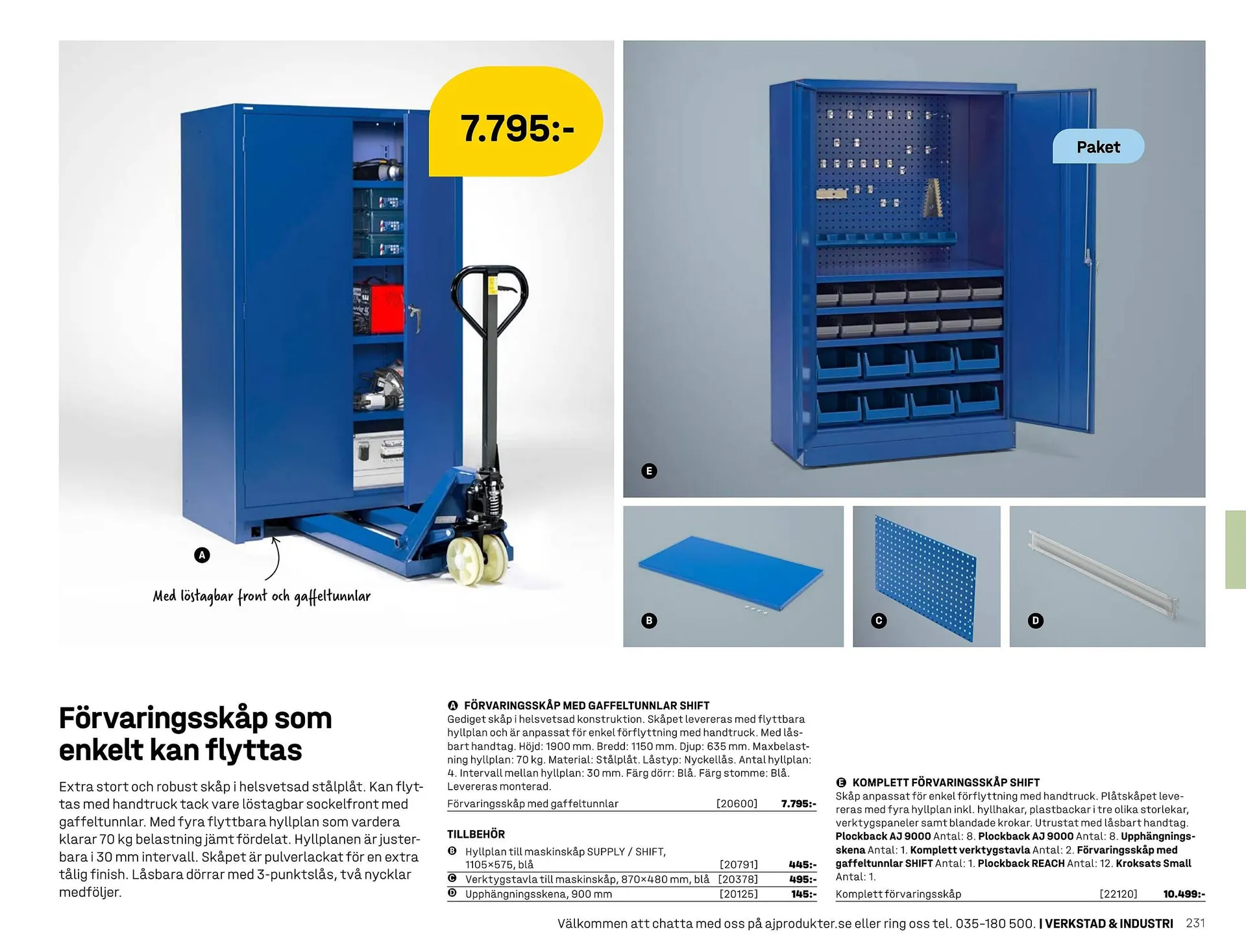 AJ Produkter reklamblad från 1 januari till 31 december 2025 - Reklamblad sidor 231