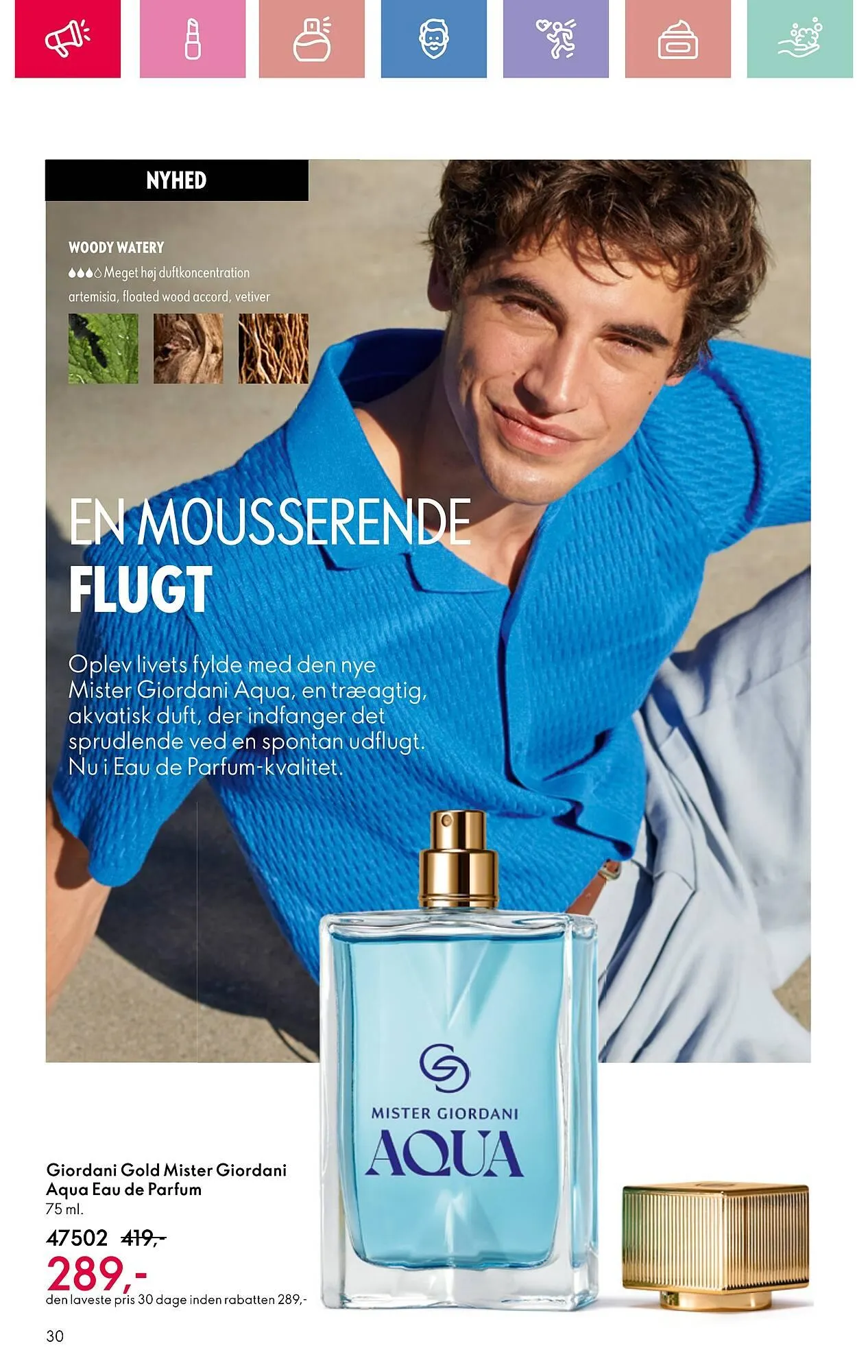Oriflame reklamblad från 30 mars till 19 april 2025 - Reklamblad sidor 30