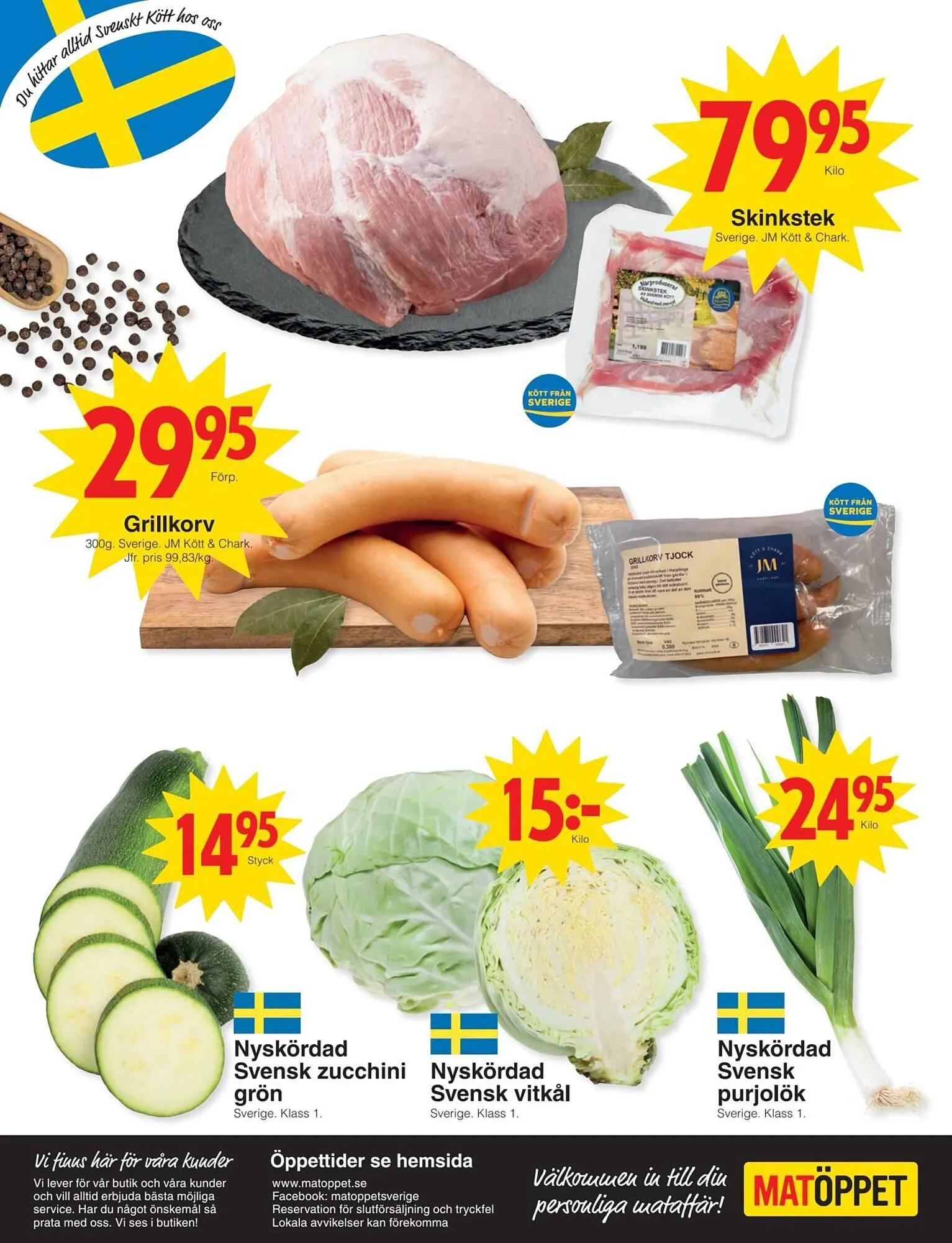 Matöppet reklamblad från 28 juli till 3 augusti 2025 - Reklamblad sidor 4