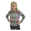 Stickad jultröja barn 110/116