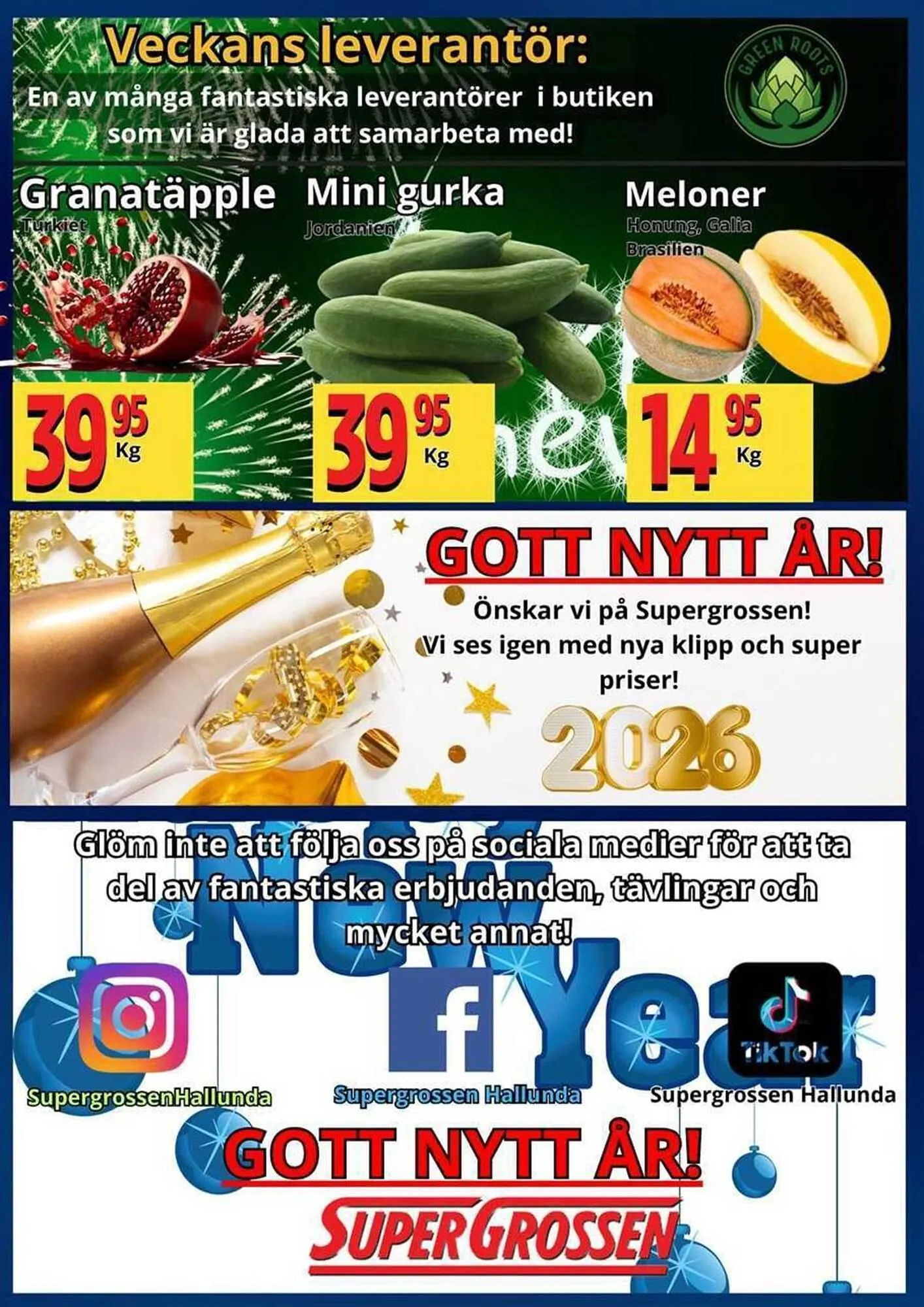Supergrossen reklamblad från 27 december till 4 januari 2026 - Reklamblad sidor 15