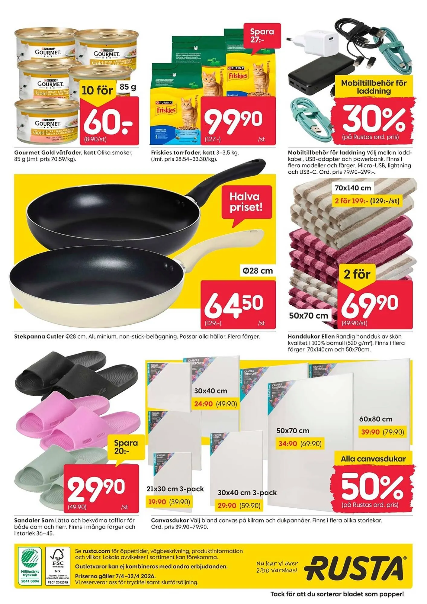 Rusta reklamblad från 7 april till 12 april 2026 - Reklamblad sidor 16