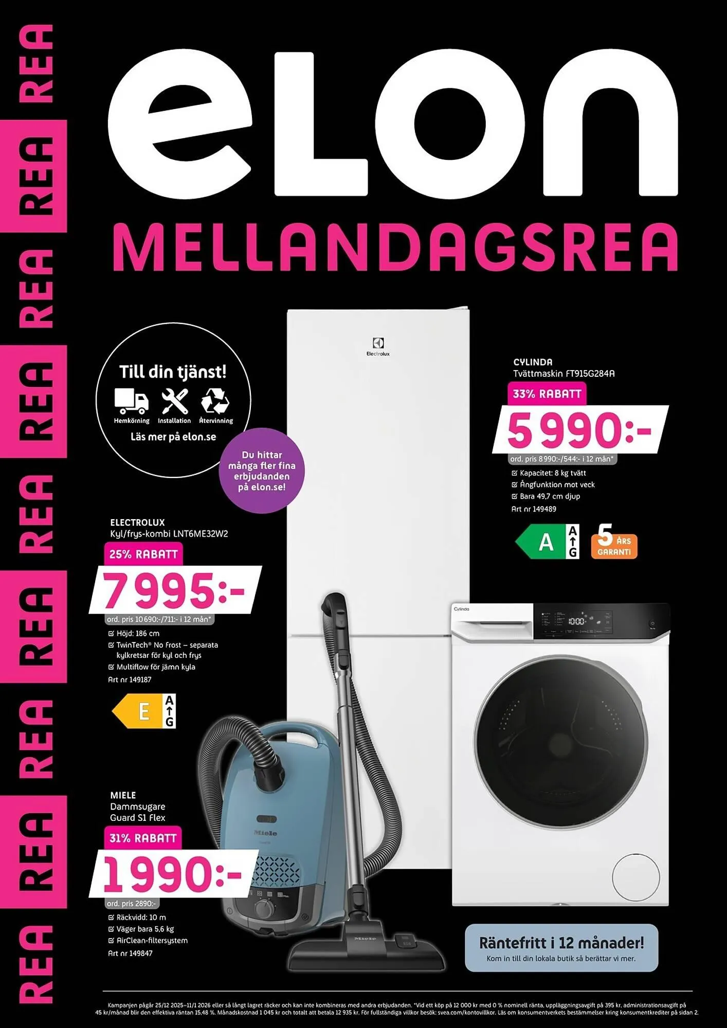 Elon reklamblad från 25 december till 11 januari 2026 - Reklamblad sidor 1