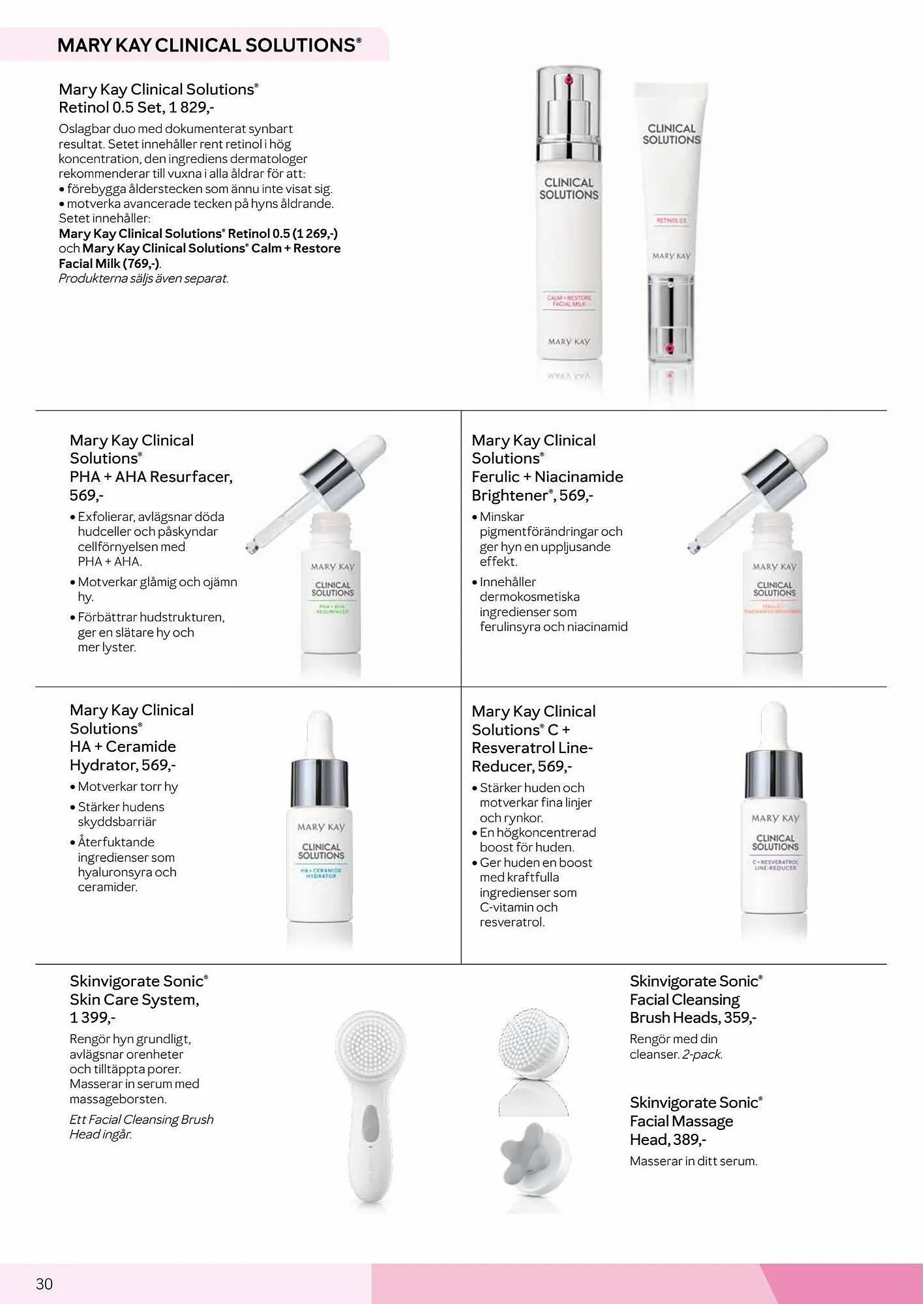 Mary Kay reklamblad från 29 oktober till 29 februari 2024 - Reklamblad sidor 30