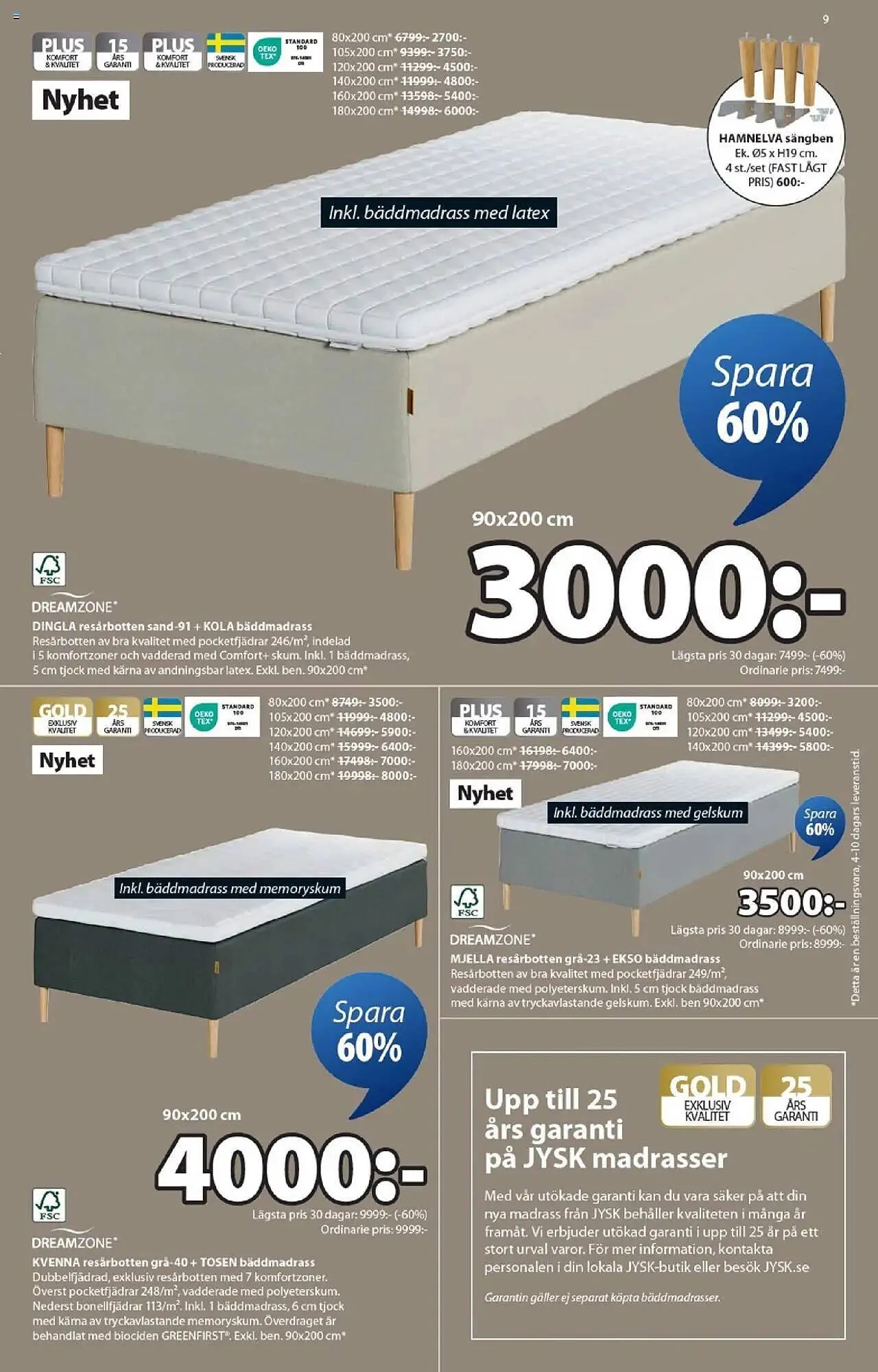 JYSK reklamblad från 6 oktober till 19 oktober 2025 - Reklamblad sidor 9
