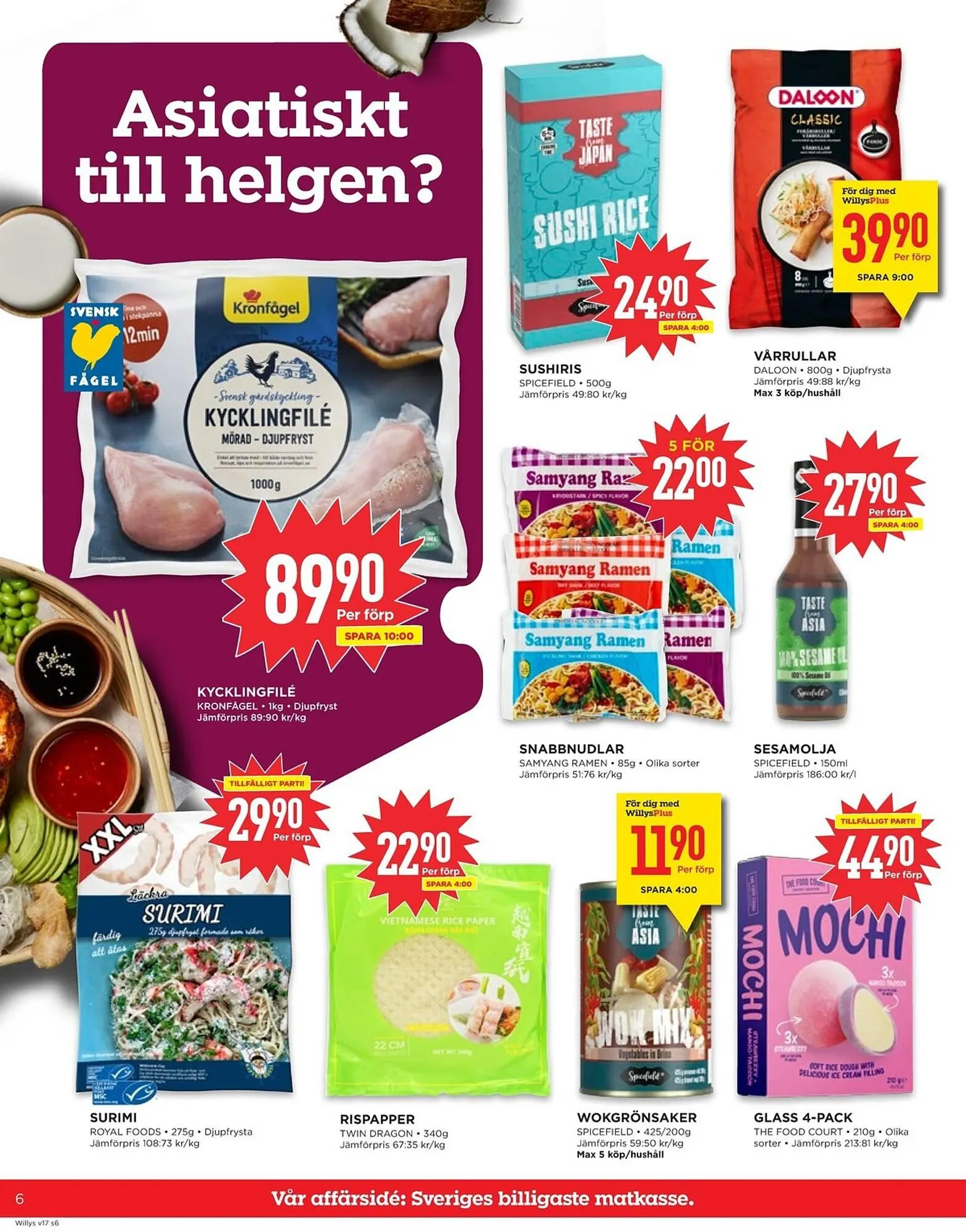 Willys reklamblad från 21 april till 27 april 2025 - Reklamblad sidor 6