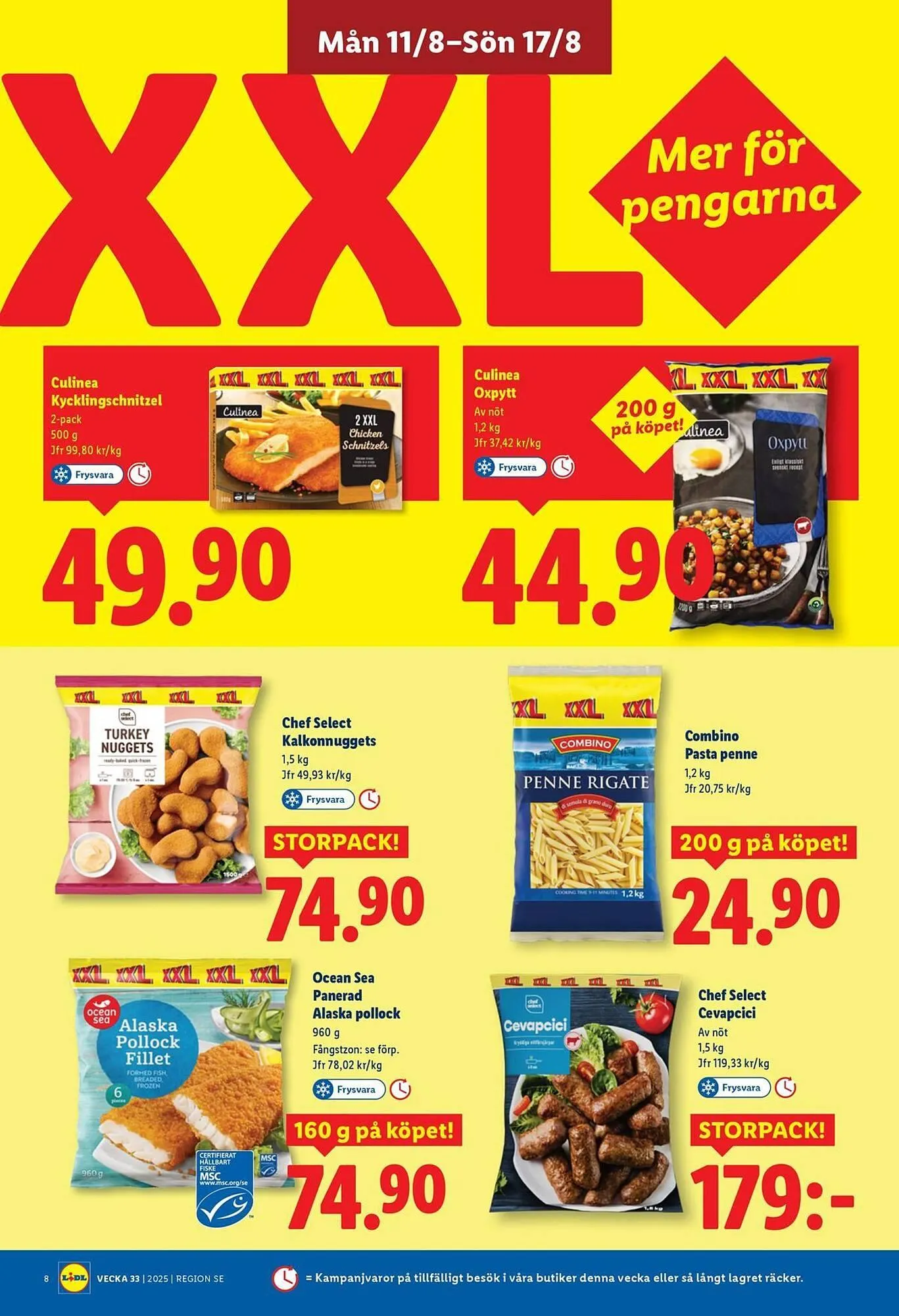 Lidl reklamblad från 11 augusti till 17 augusti 2025 - Reklamblad sidor 8
