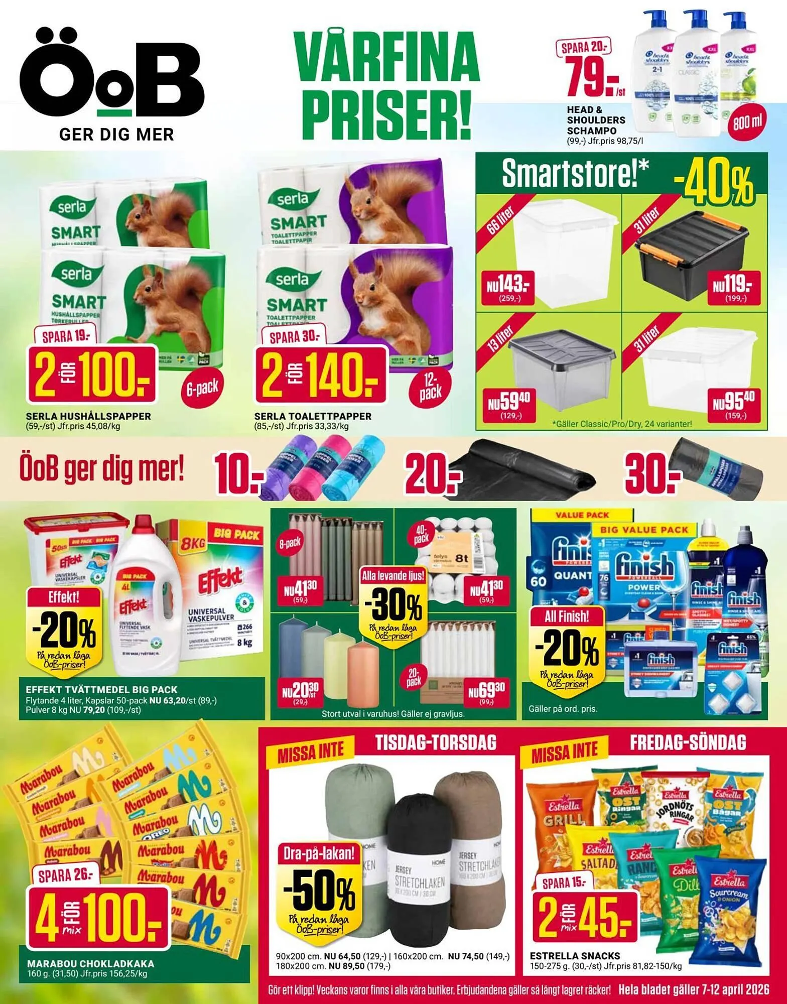 ÖoB annonsblad från 7 april till 13 april 2026 - Reklamblad sidor 1