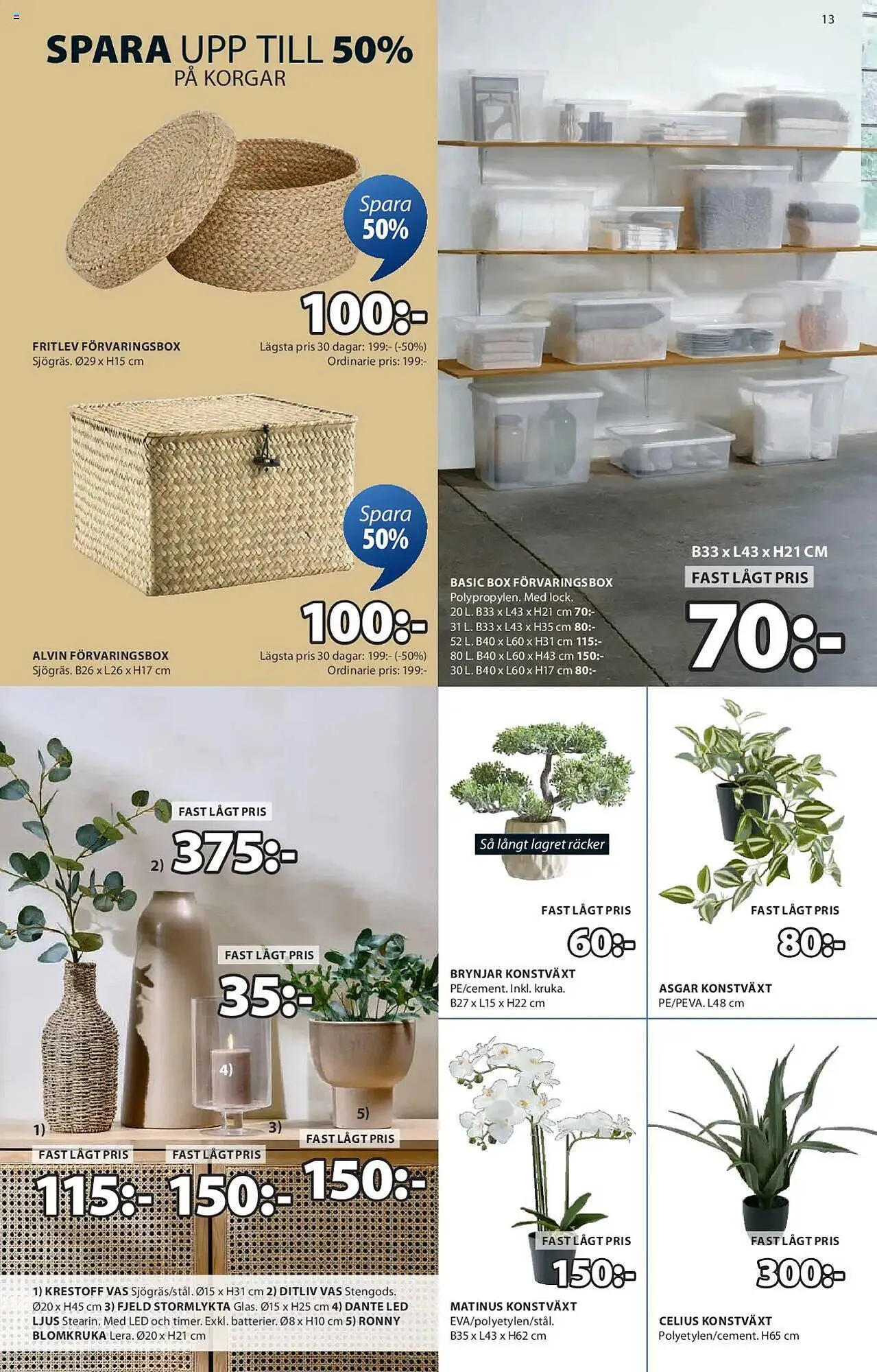 JYSK reklamblad från 14 april till 27 april 2025 - Reklamblad sidor 13