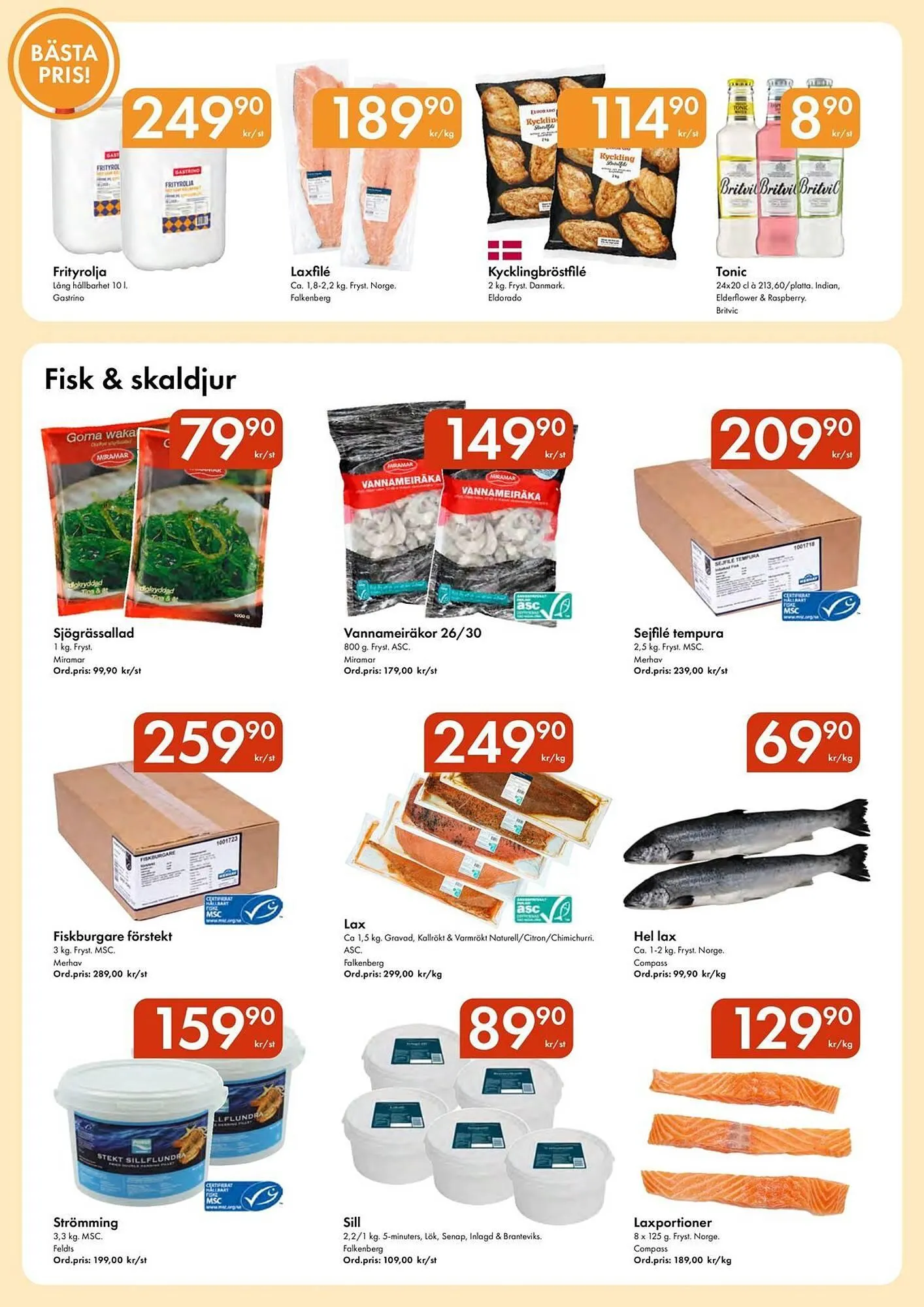 Snabbgross reklamblad från 7 april till 20 april 2025 - Reklamblad sidor 7