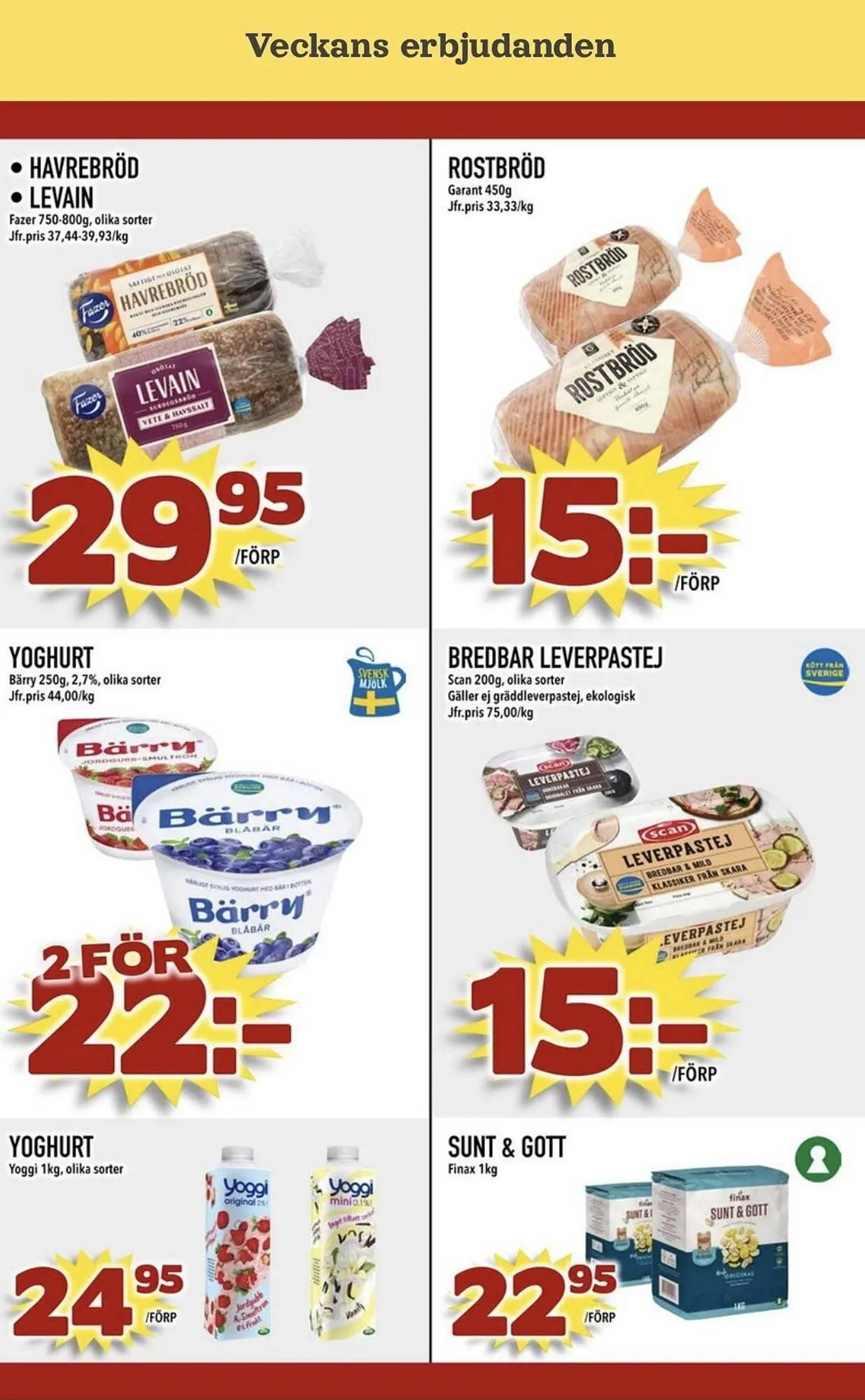 Prisma Mat reklamblad från 19 mars till 22 mars 2026 - Reklamblad sidor 6