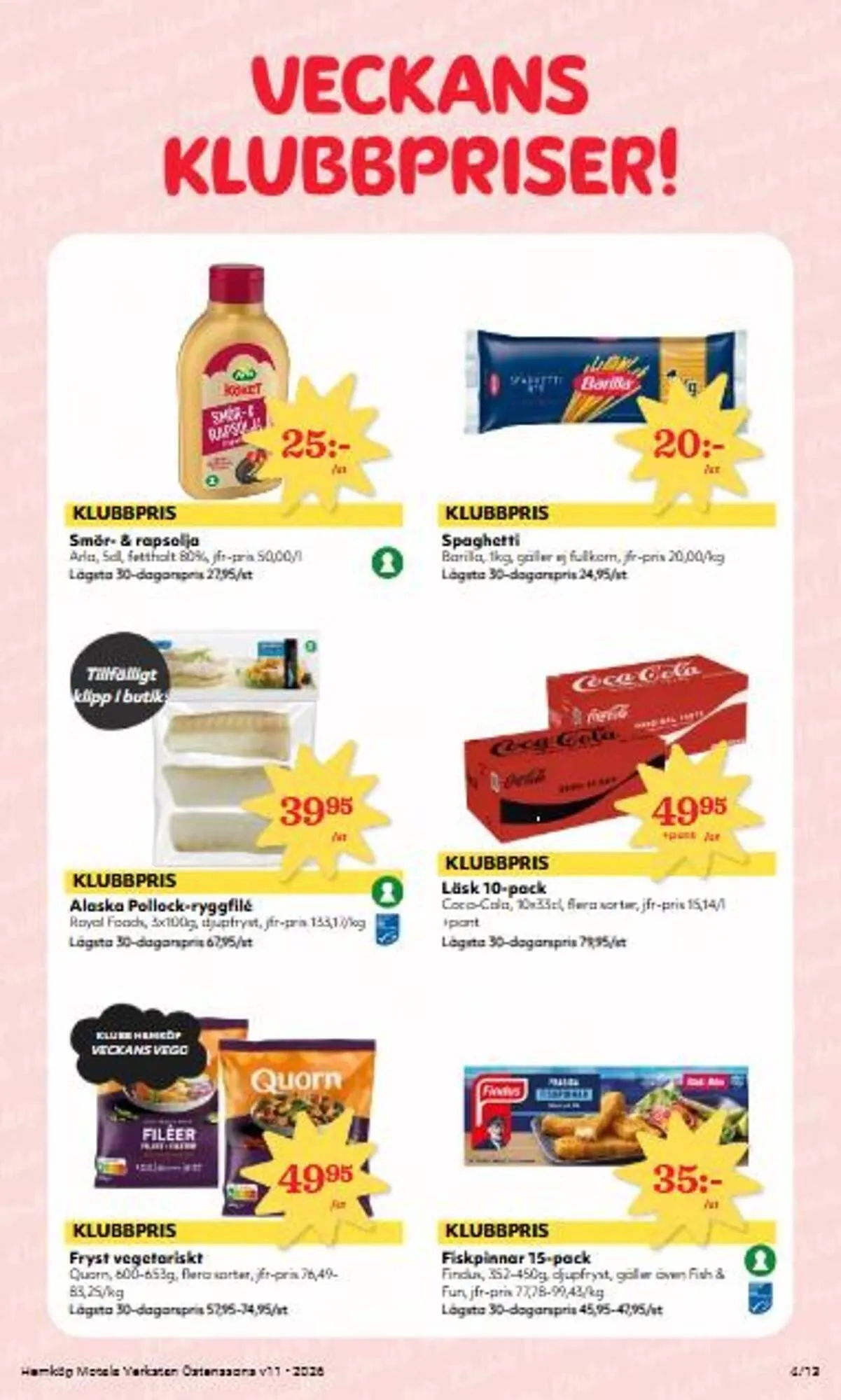 Östenssons reklamblad från 9 mars till 15 mars 2026 - Reklamblad sidor 4