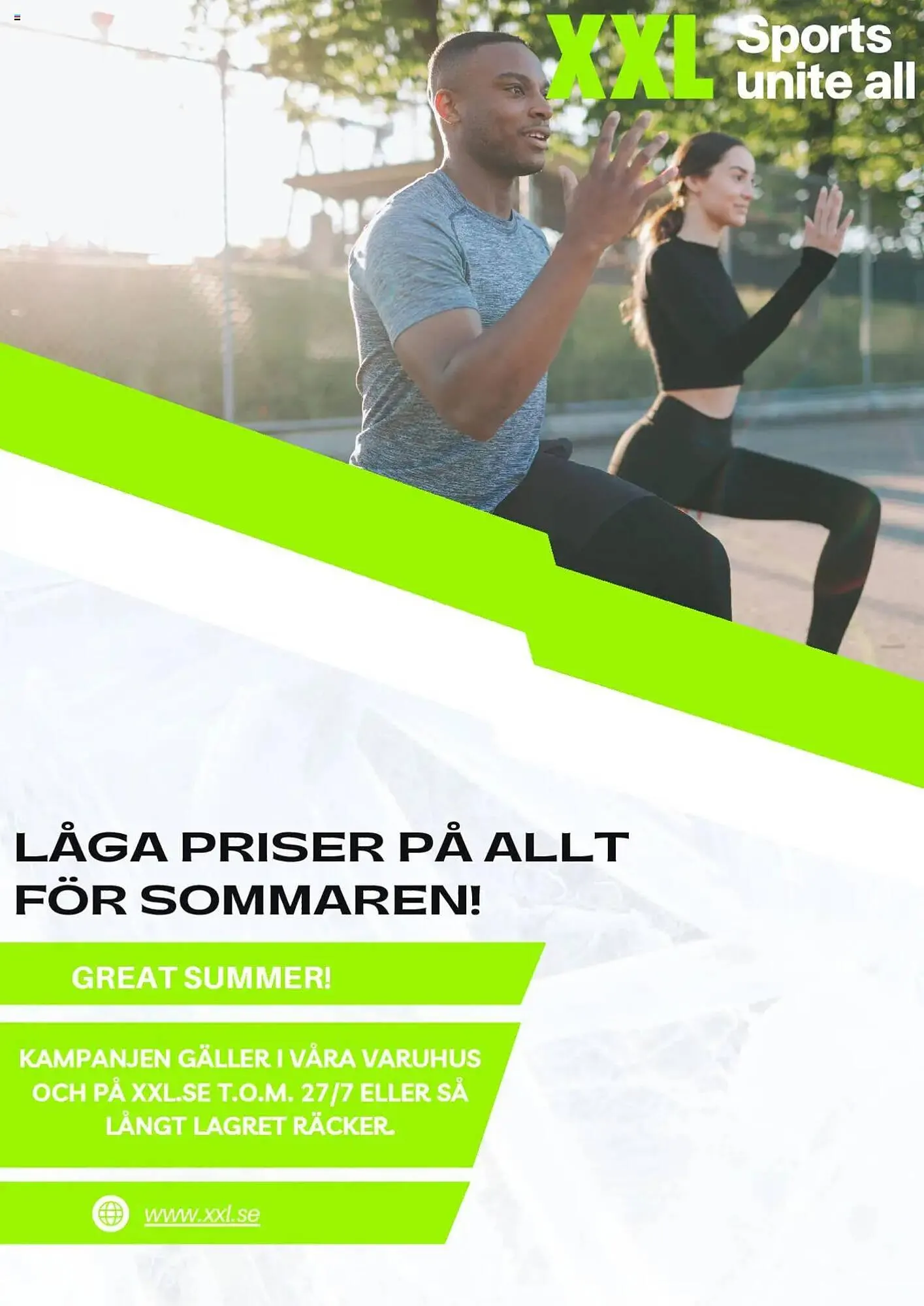 XXL reklamblad från 7 juli till 27 juli 2025 - Reklamblad sidor 1