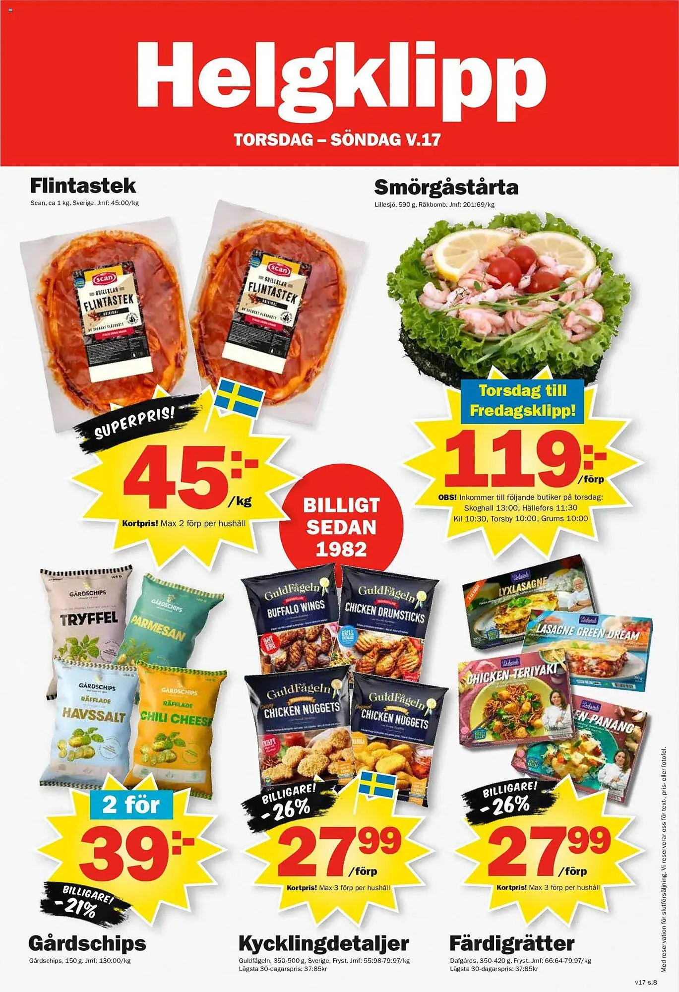 Pekås reklamblad från 20 april till 26 april 2026 - Reklamblad sidor 8