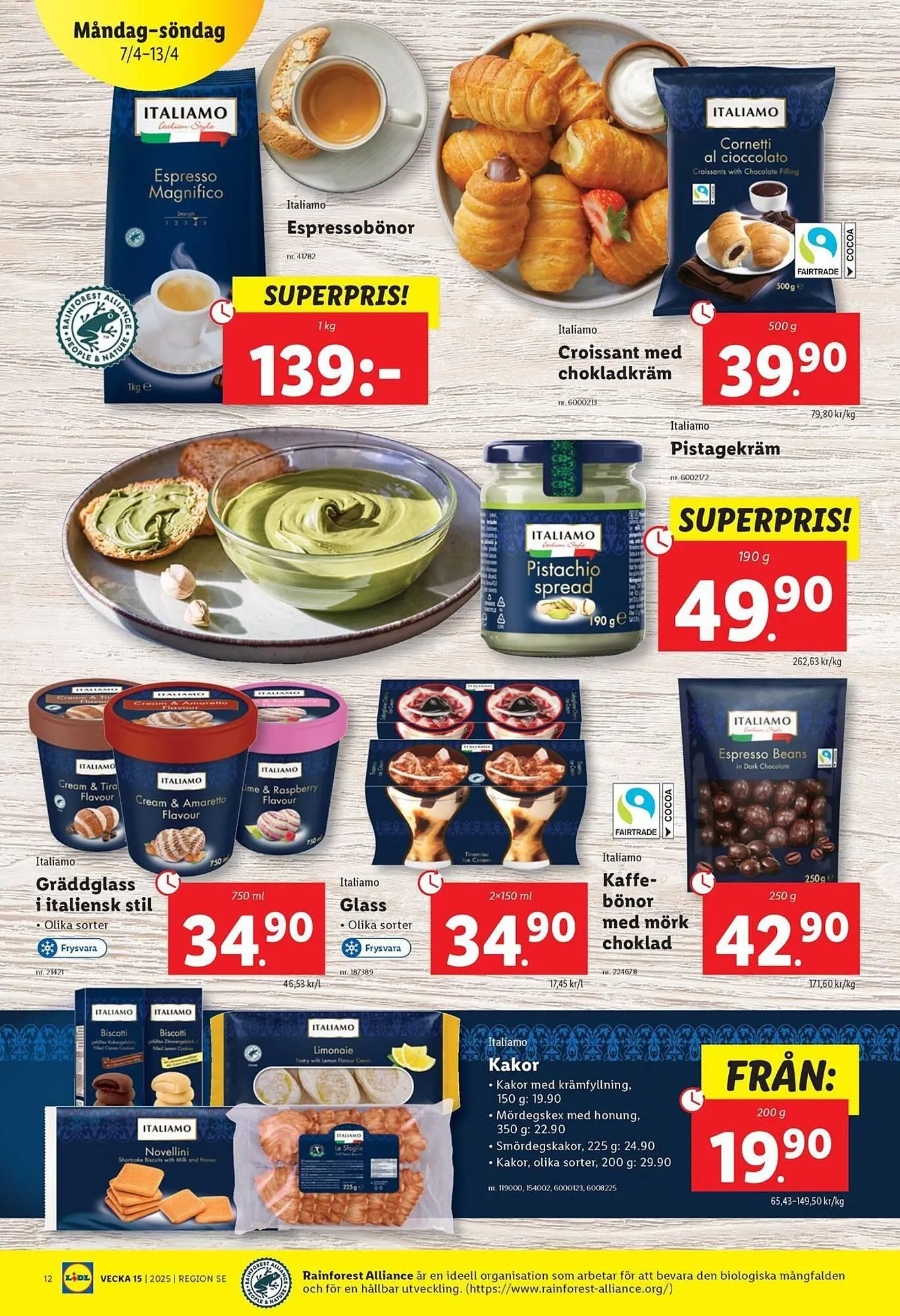 Lidl reklamblad från 7 april till 13 april 2025 - Reklamblad sidor 14