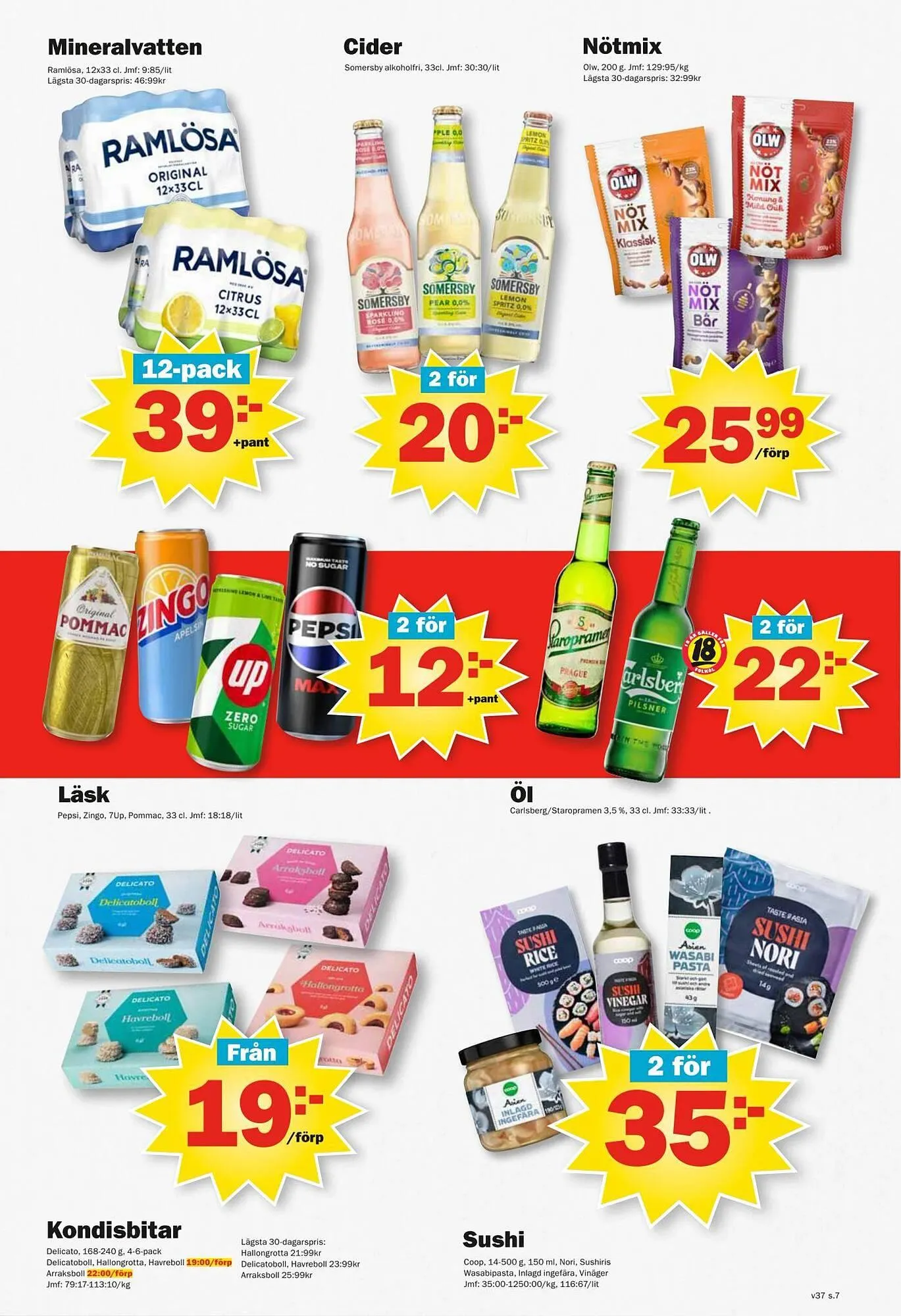 Pekås reklamblad från 8 september till 14 september 2025 - Reklamblad sidor 7