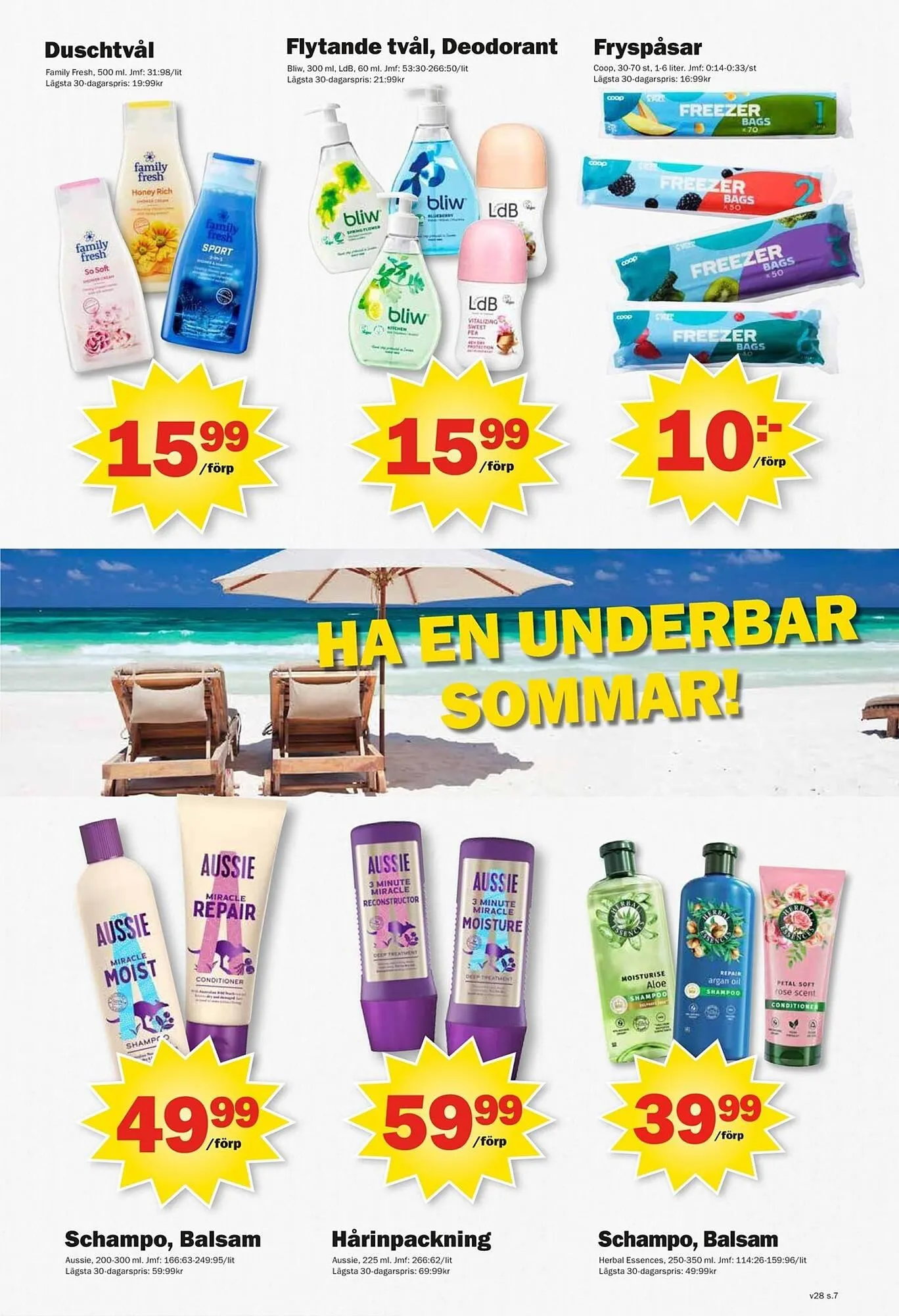 Pekås reklamblad från 7 juli till 13 juli 2025 - Reklamblad sidor 7