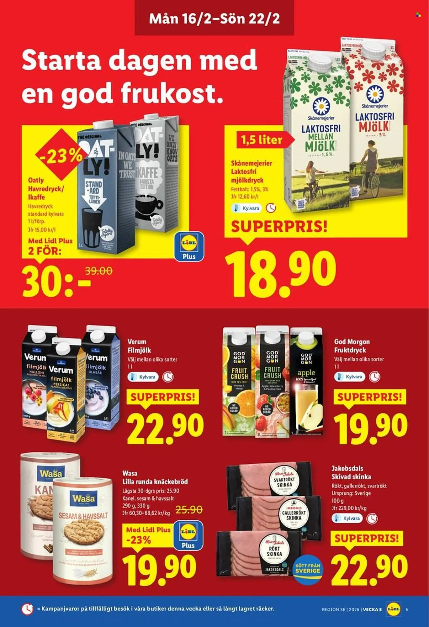 Lidl reklamblad från 16 februari till 22 februari 2026 - Reklamblad sidor 5